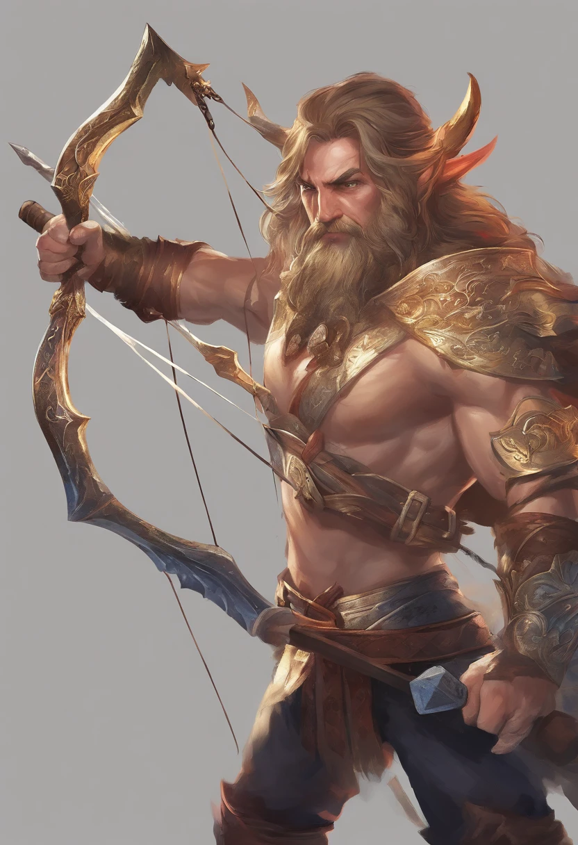 Game Art of bow with dragon eye, best quality, Trending on Artstation, masterpiece, weapon, hammer, black background, simple background, crystal, gem, lightning, thor hammer, mjolnir, only weapon