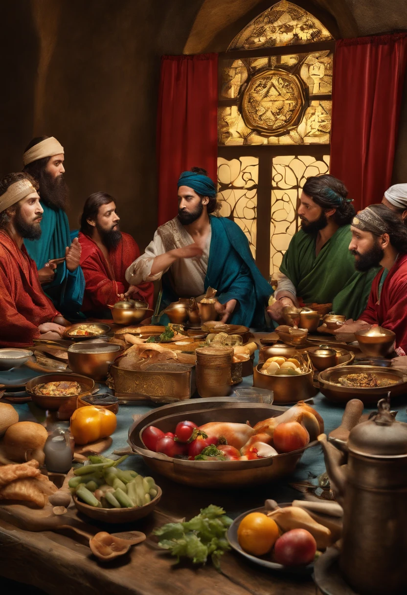 the last supper Ninja1a person
