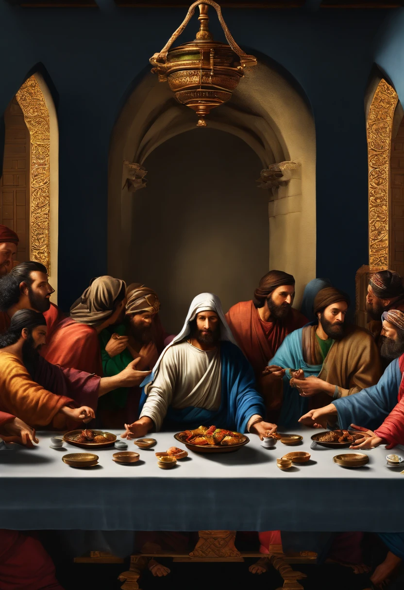 the last supper Ninja1a person
