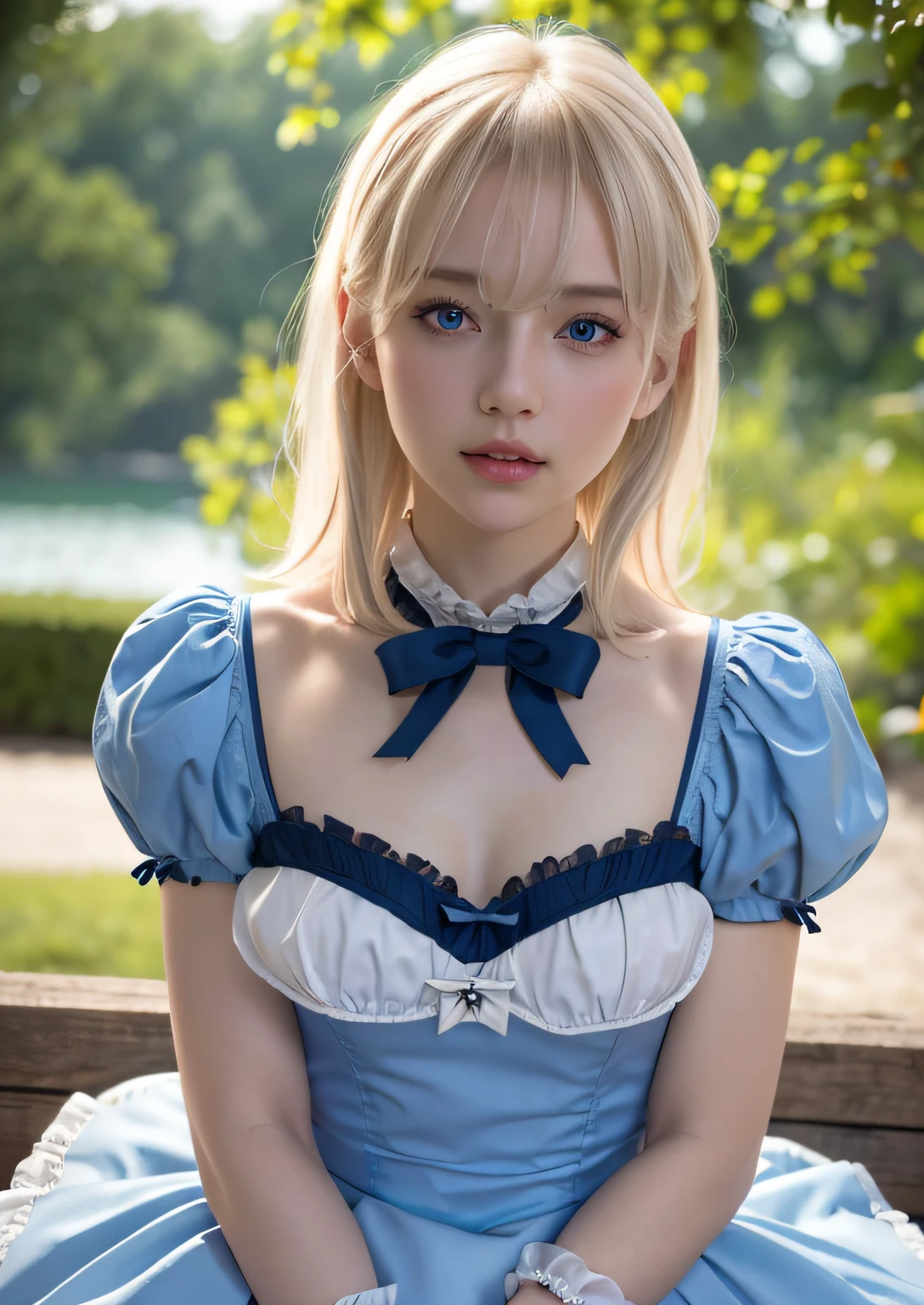 NSFW,(cammel toe),(Best Quality:1.2), female dog,(Female genitalia 1.1),in 8K, Raw photo,Platinum Blonde Hair, (Blue eyes, Lolita Fashion, :1.2), full body Esbian, Amazing beautiful girl, Aura with a sense of transparency,face lights, profetional lighting, Cinematic lighting, A detailed face, Bokeh background