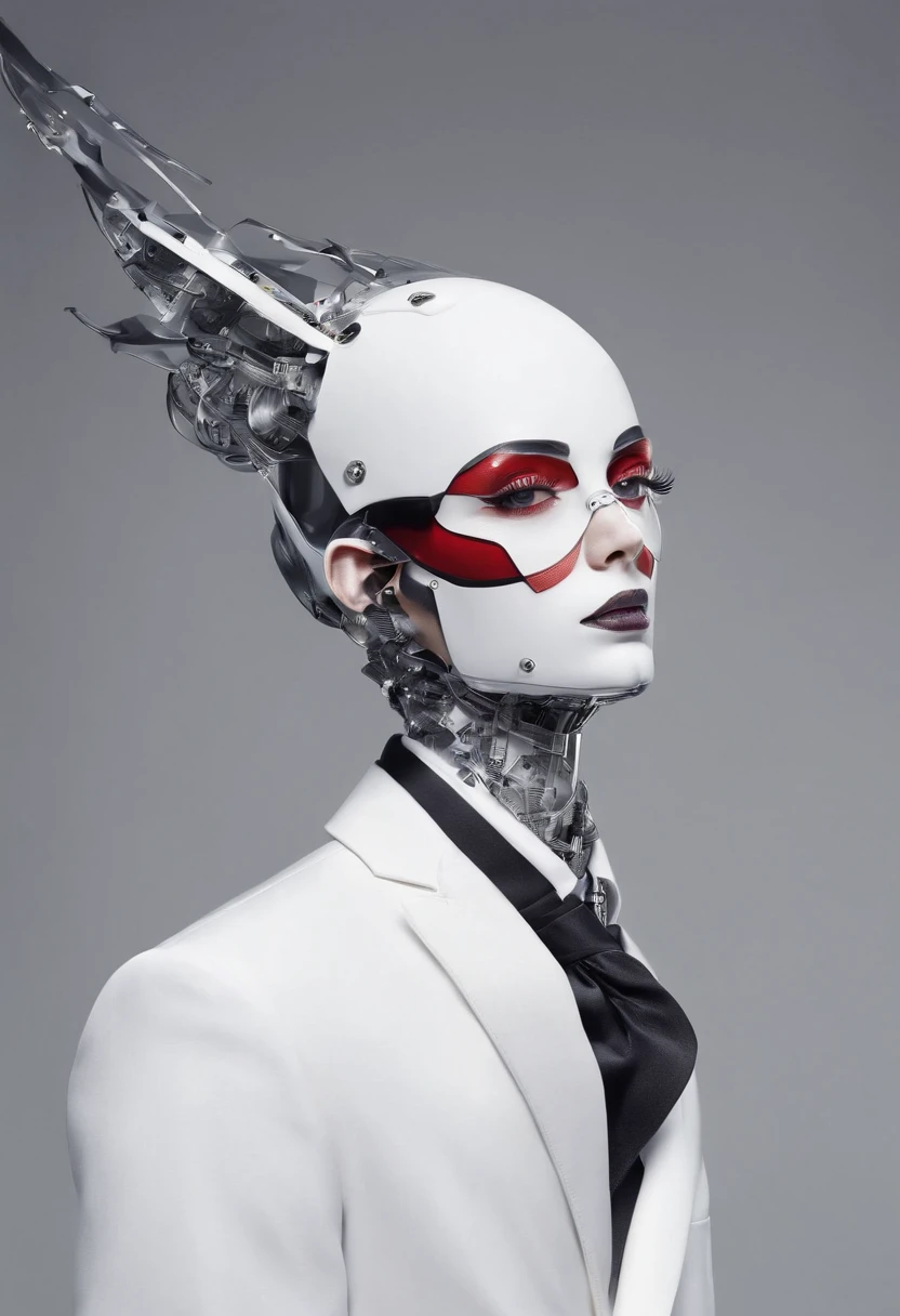 The image of a man in the image of AI