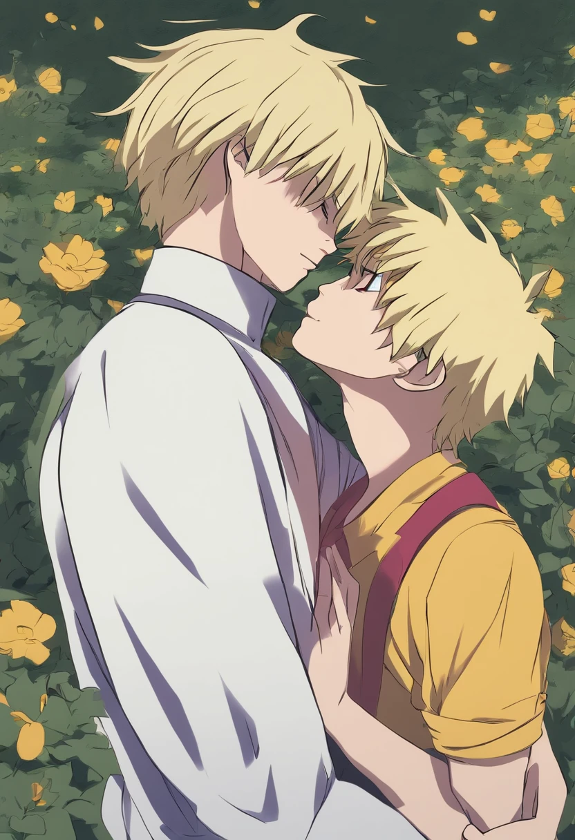 Killua zoldyck kissing kurapika