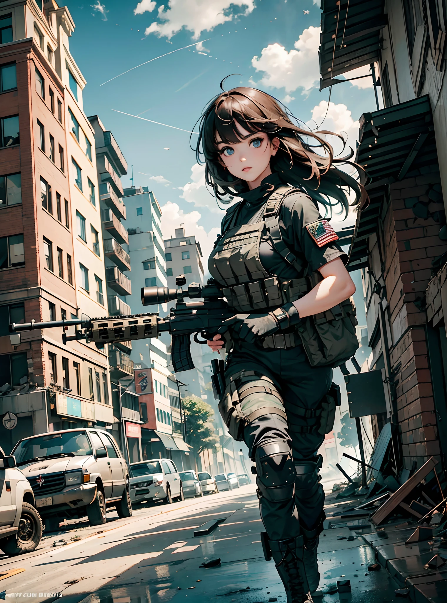 female soldier