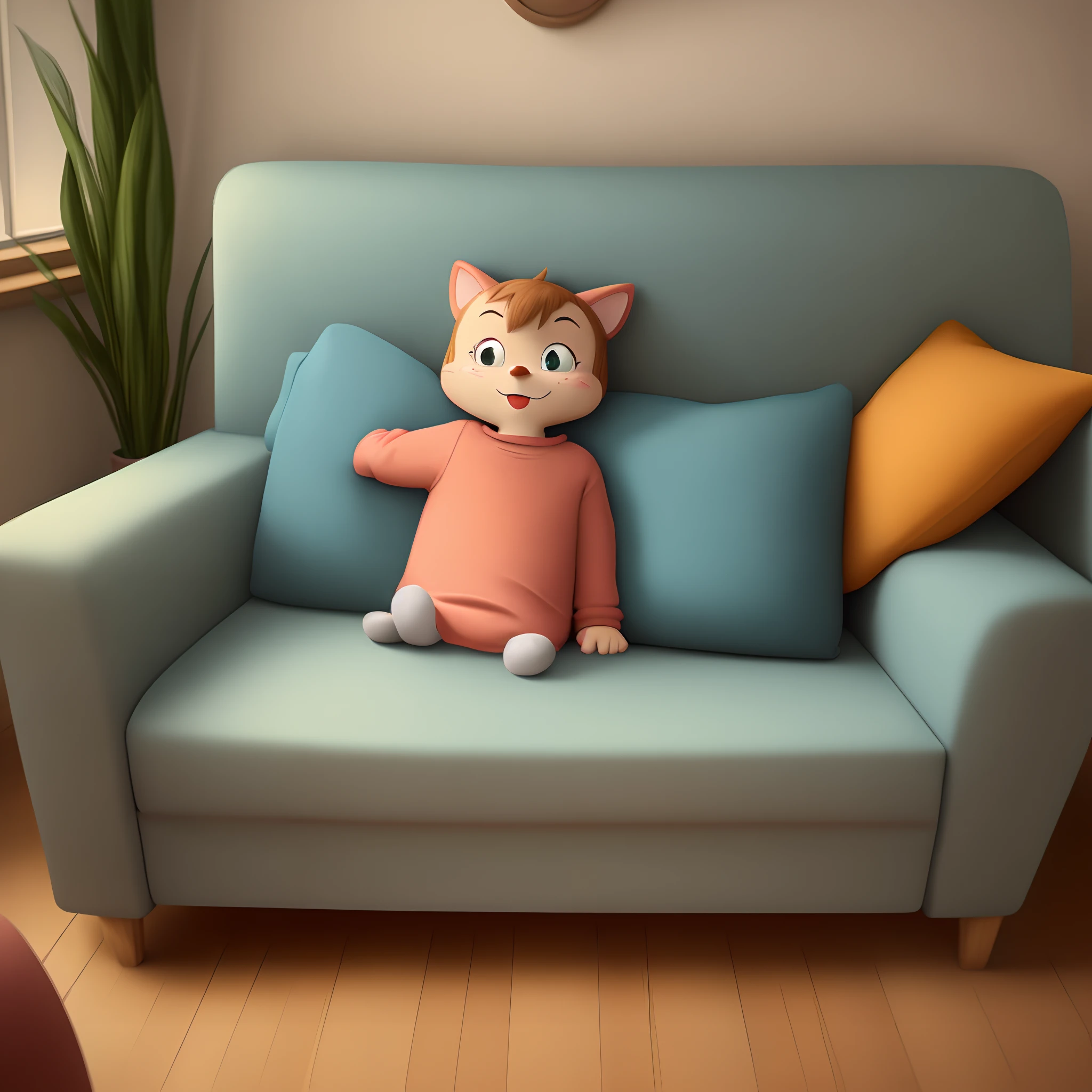 Couch cartoon