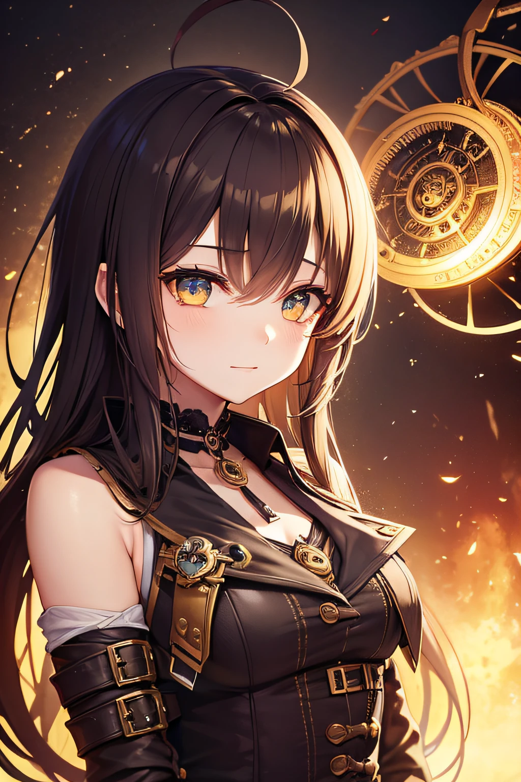 Synesthesia art dreaming and steampunk and eyes and brained