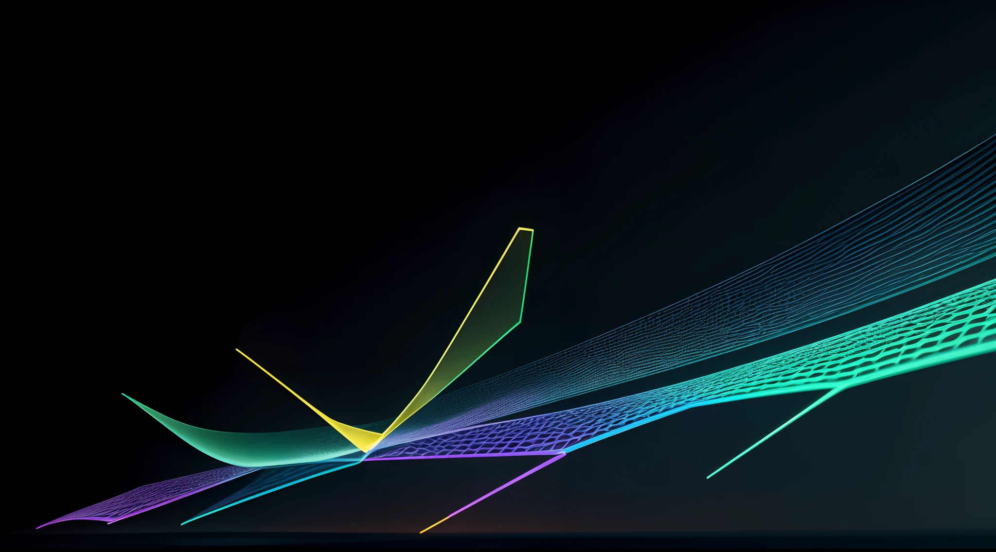 Engaging 3D visualization featuring stunning graphs、glinting
