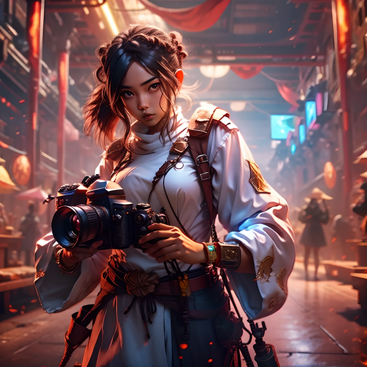 Female photographer