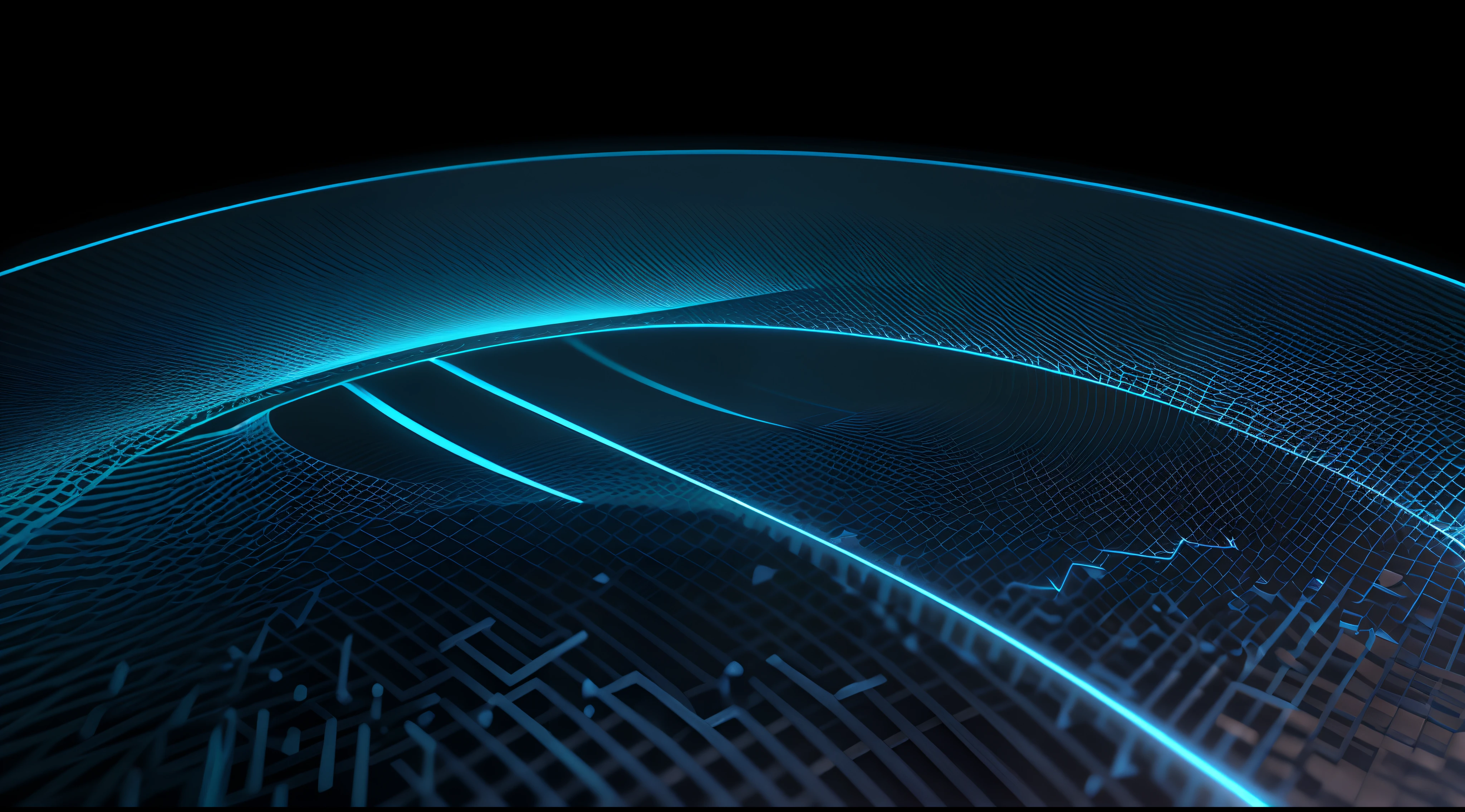 Engaging 3D visualization featuring stunning graphs、glinting