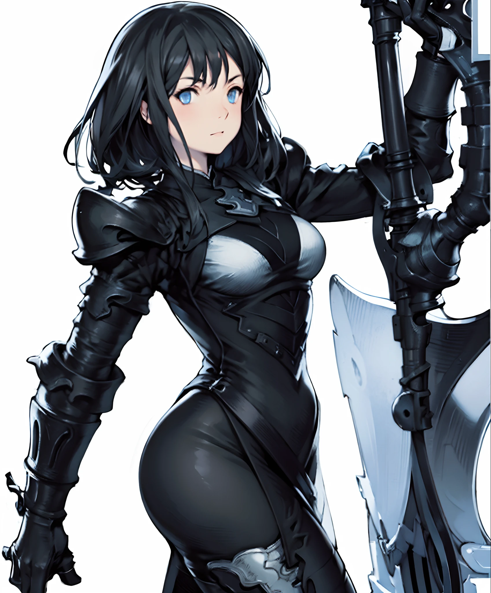 yoshida akihiko, 1girl, bravely default: flying fairy, bravely default \(series\), Nier, final fantasy, blue eyes,