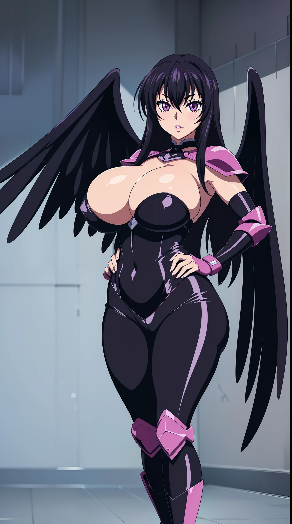 SeaArt Bot
Txt2Img
Default
13:46:13
Highschool dxd, Raynare, 1girl, ((bimbo))), long black hair, purple eyes, puffy lips, painted lips, thick lips, wide hips, thick thighs, enormous natural breast, huge round ass, bubble butt, kiss face,sentai armor outfit, shiny skin, enormous fake natural breasts, Posing, standing in front of me, blackbody suit, boots, refsheet,wings, , pullover, butler cloths