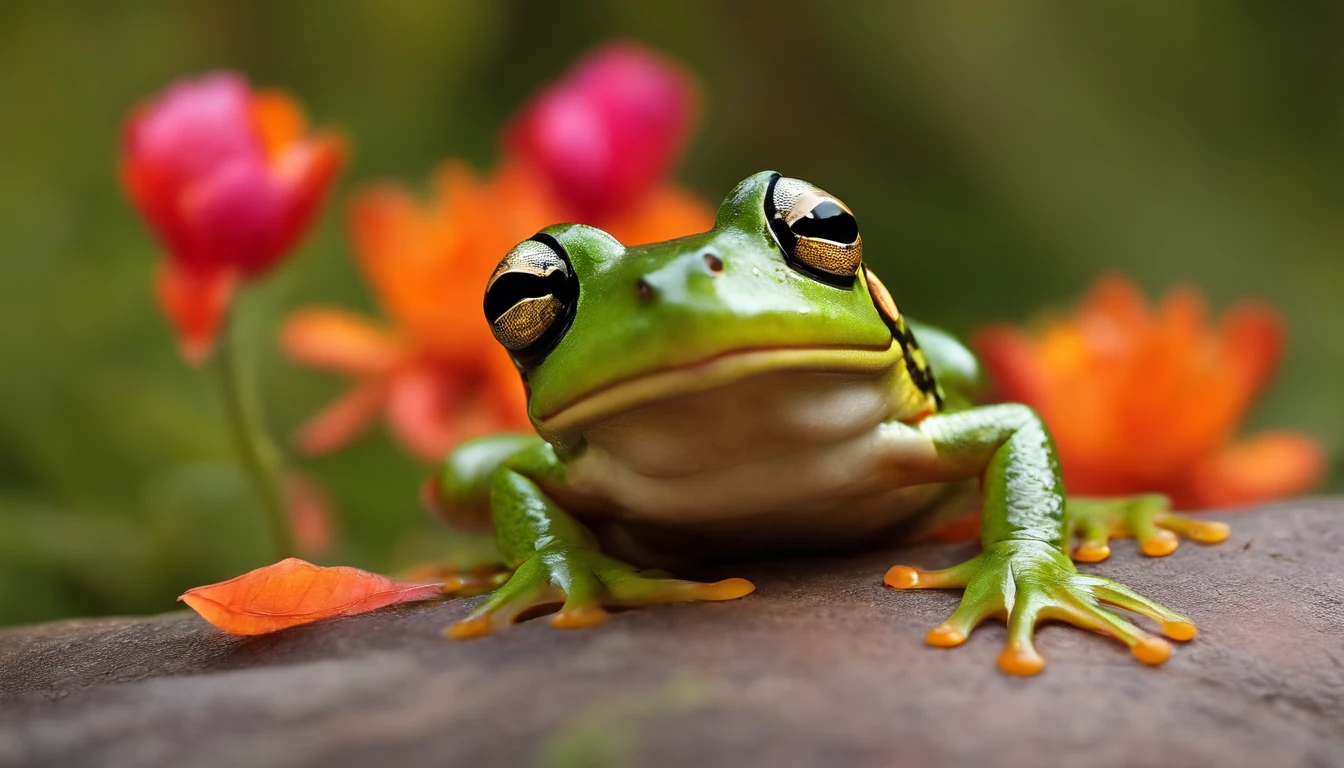 frogs、festivity、celebrating