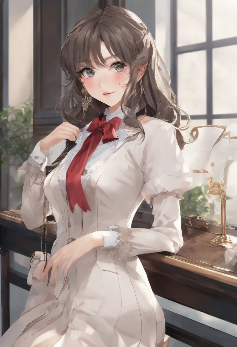 Japan High School Girl,Anime Cosplay,A sexy,barechested