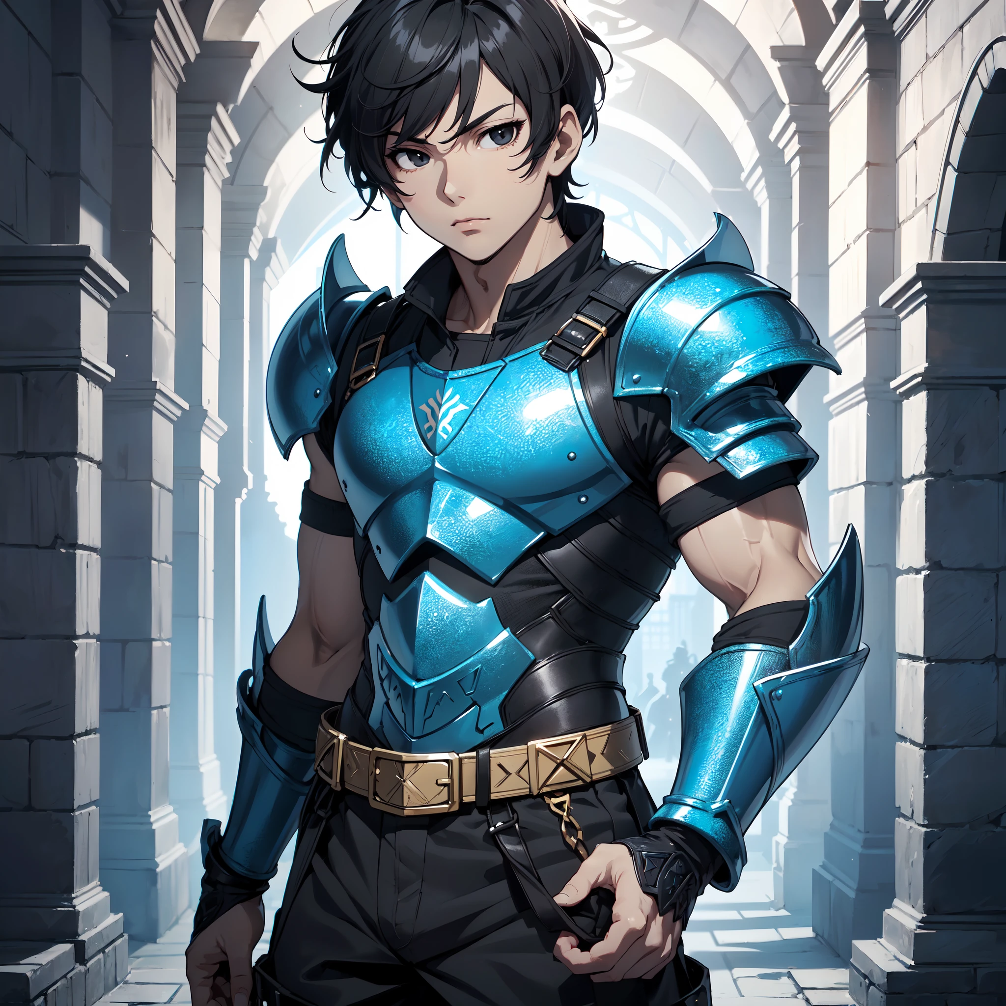 128K Ultra High Definition,
128K Ultra High Quality,
128K Ultra High Resolution,
Best Definition,
Best Quality,
Best Resolution,
Perfectly Detailed,
Perfectly Designed,
Extremely Detailed,
Extremely Designed,
Hyper Detailed,
Hyper Definition,
Hyper Quality,
Hyper Resolution,
Masterpiece,
(((Anime))),
Body Shot,
(((Boy))),
Handsome,
Muscular Body,
(((Black Short Hair))),
(((Black Eyes))),
(((Hyper Detailed & Perfectly Designed With Ultra High Quality Blue Berserker Armor))),
(((Inside Of Medieval Royal Palace Background Scenery))),