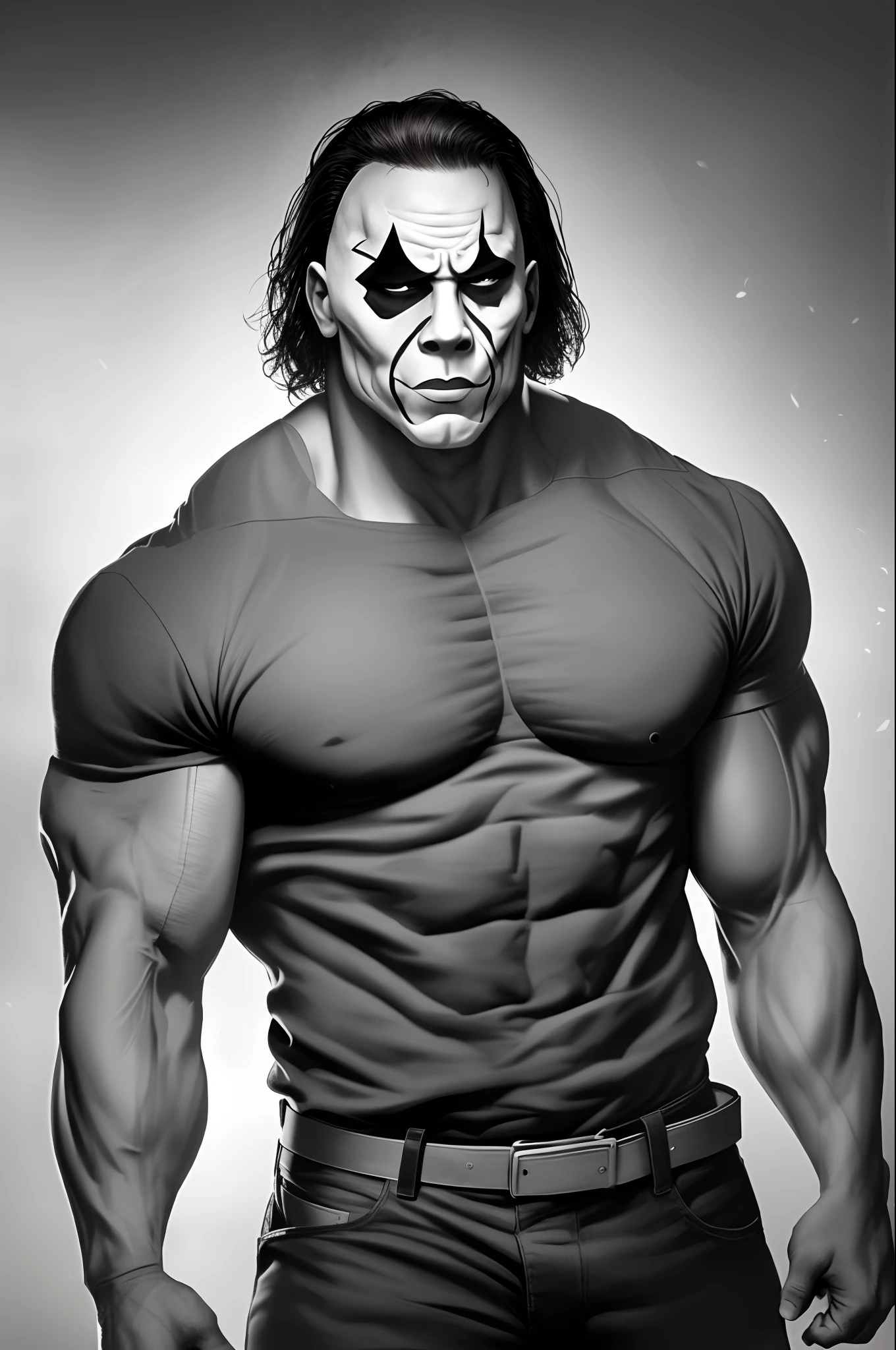 The rock as Michael Myers