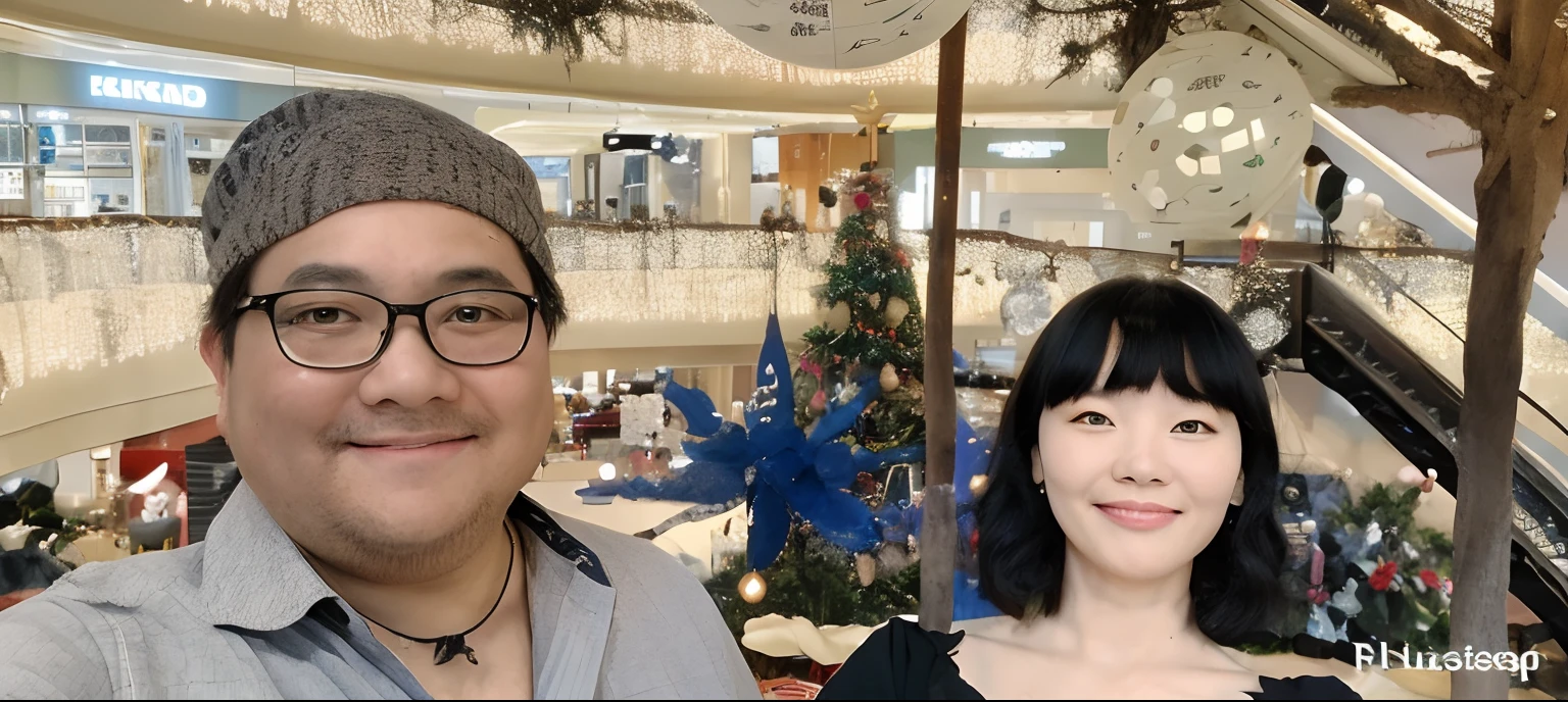 (Best quality, 8k, 32k, Masterpiece, UHD:1.2), Photo of Pretty Japanese woman, very short bob hair, Black Hair, portrait, three girls, lingerie, with a chubby man, posing for a selfie