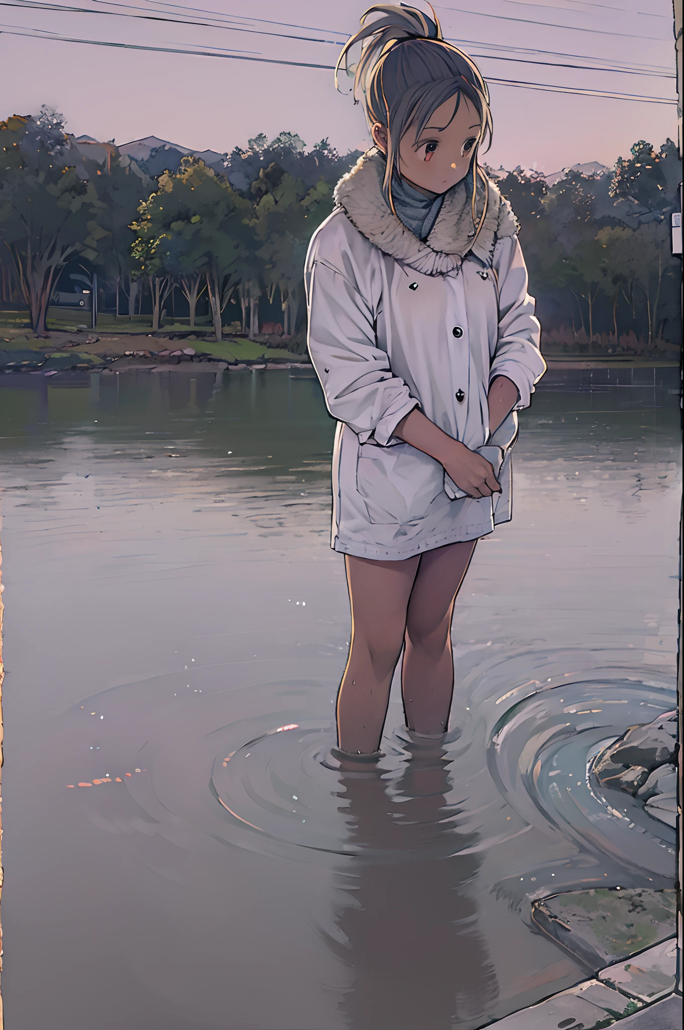 ??????? the water