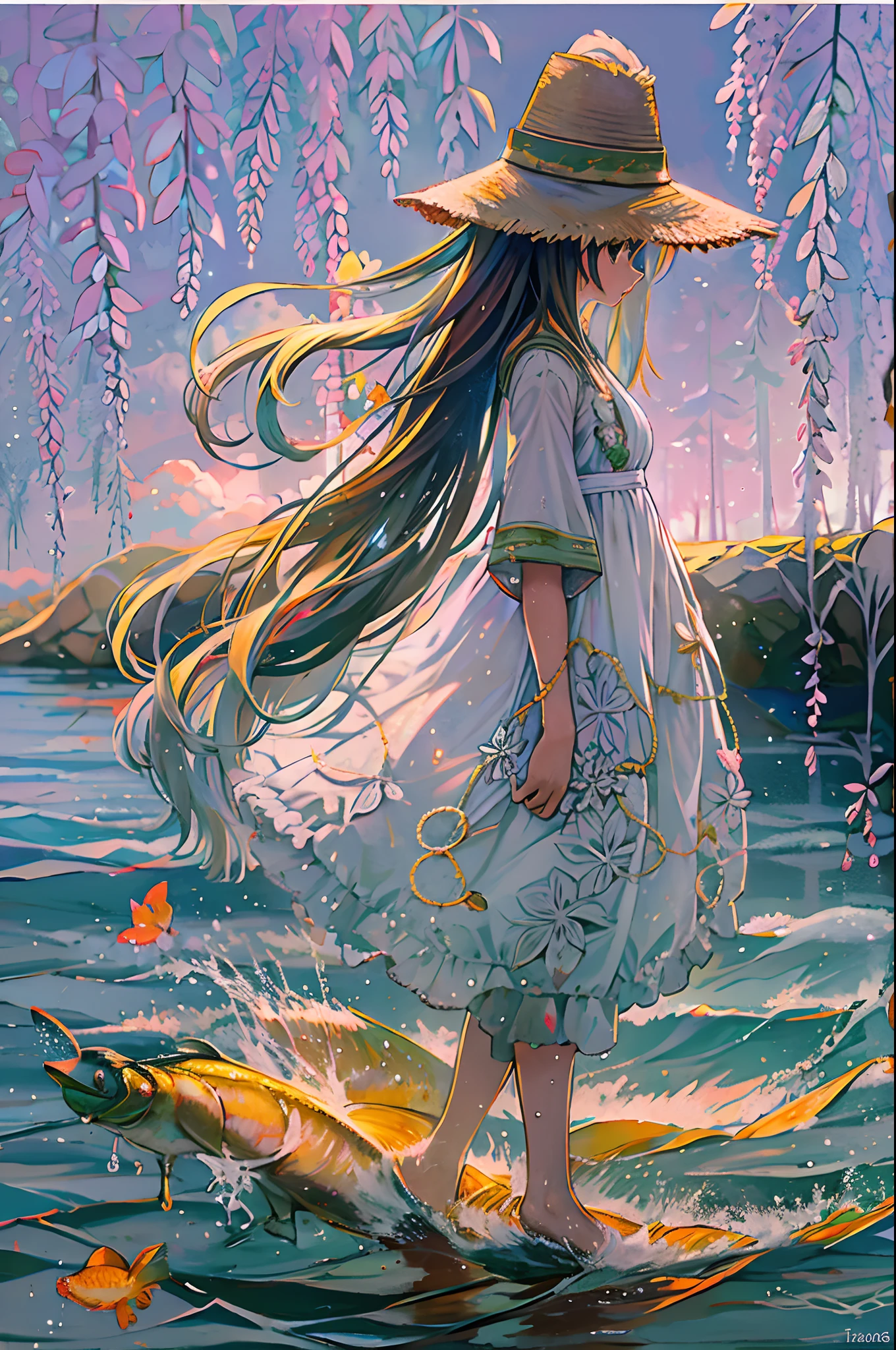 Girl on the water