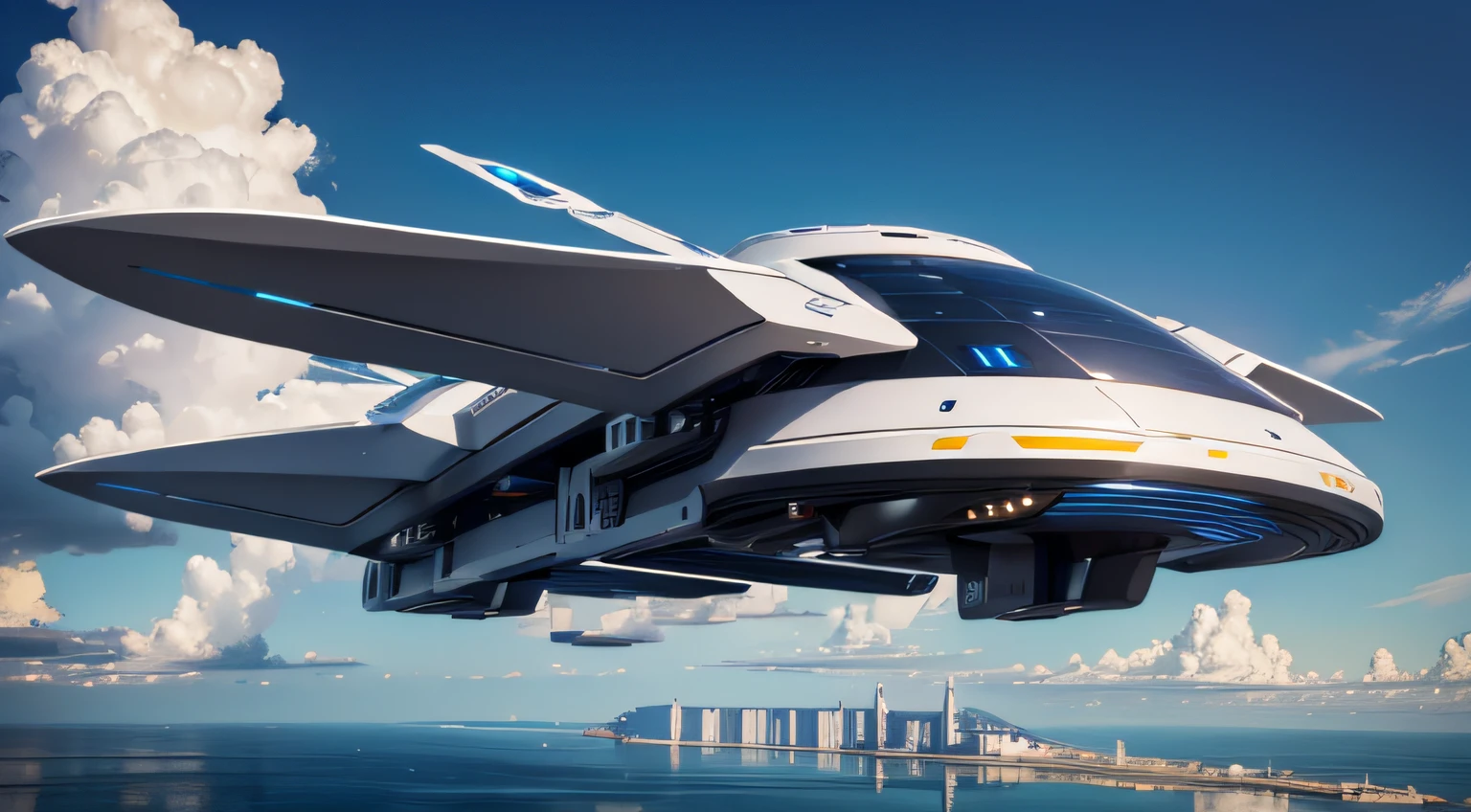 ultra-detailliert,ultra res,Small flying bodies,1-seater,Ships of the future,Spaceship,