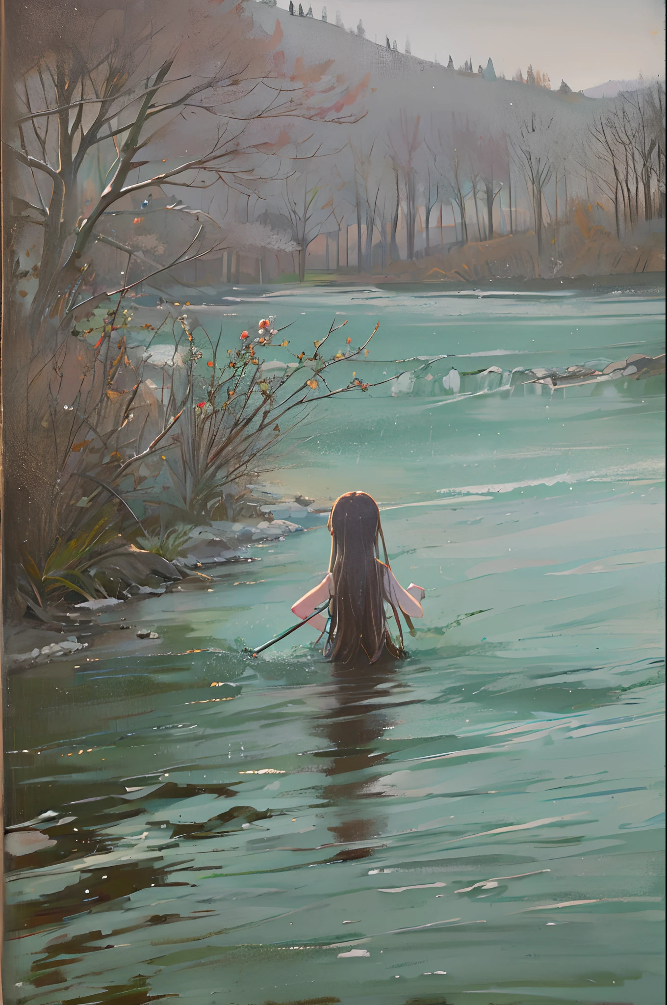 Girl on the water