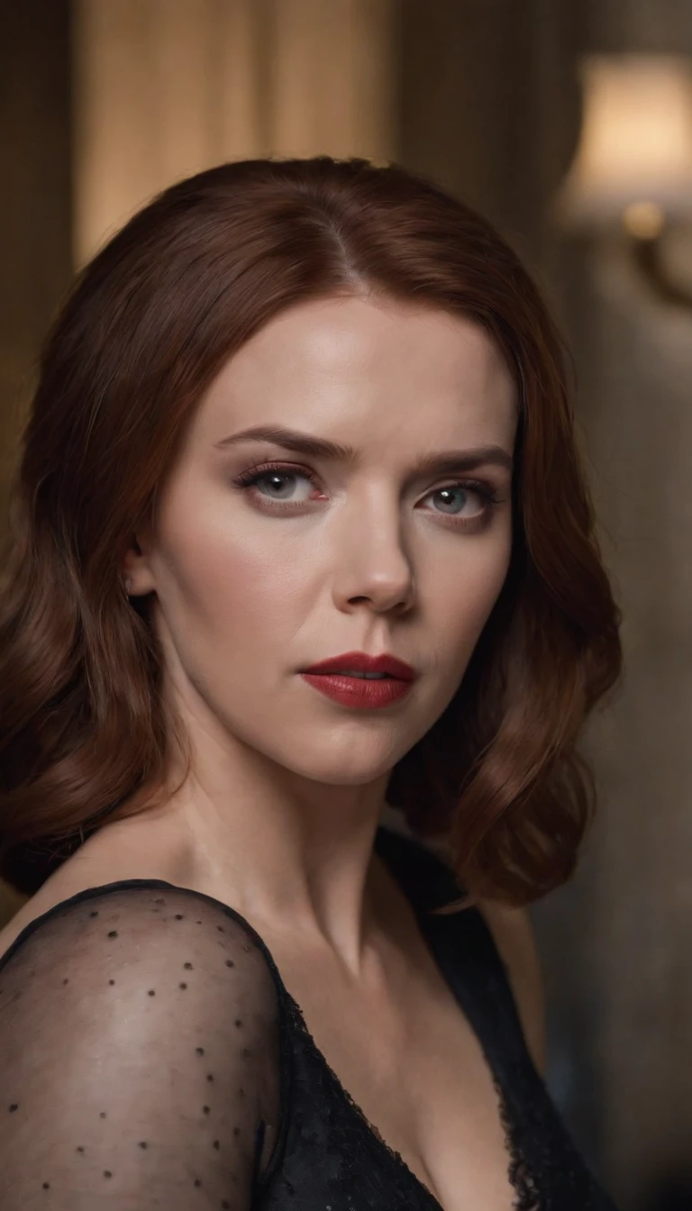 Black Widow played by Scarlett Johansson