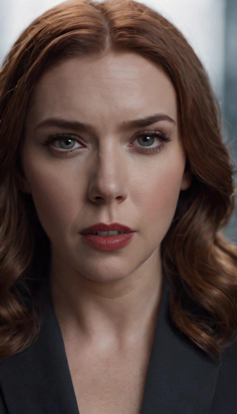 Black Widow played by Scarlett Johansson