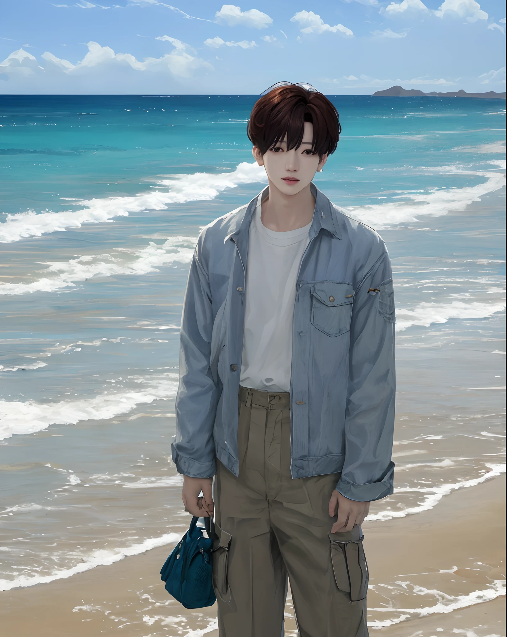 Jungkook na praia