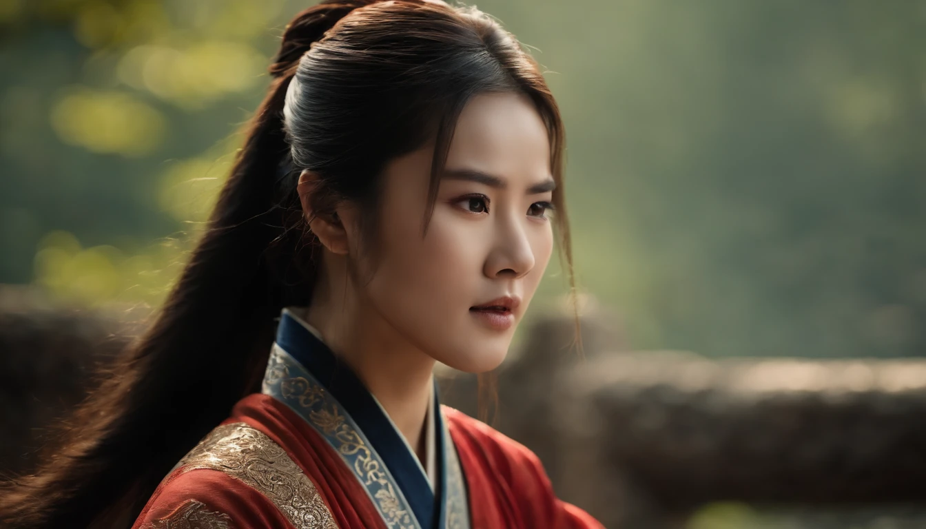 best quality, masterpiece, highres, wuxia 1girl, china dress, super gorgeous face, super gorgeous eye, super gorgeous hair, kung-fu fight