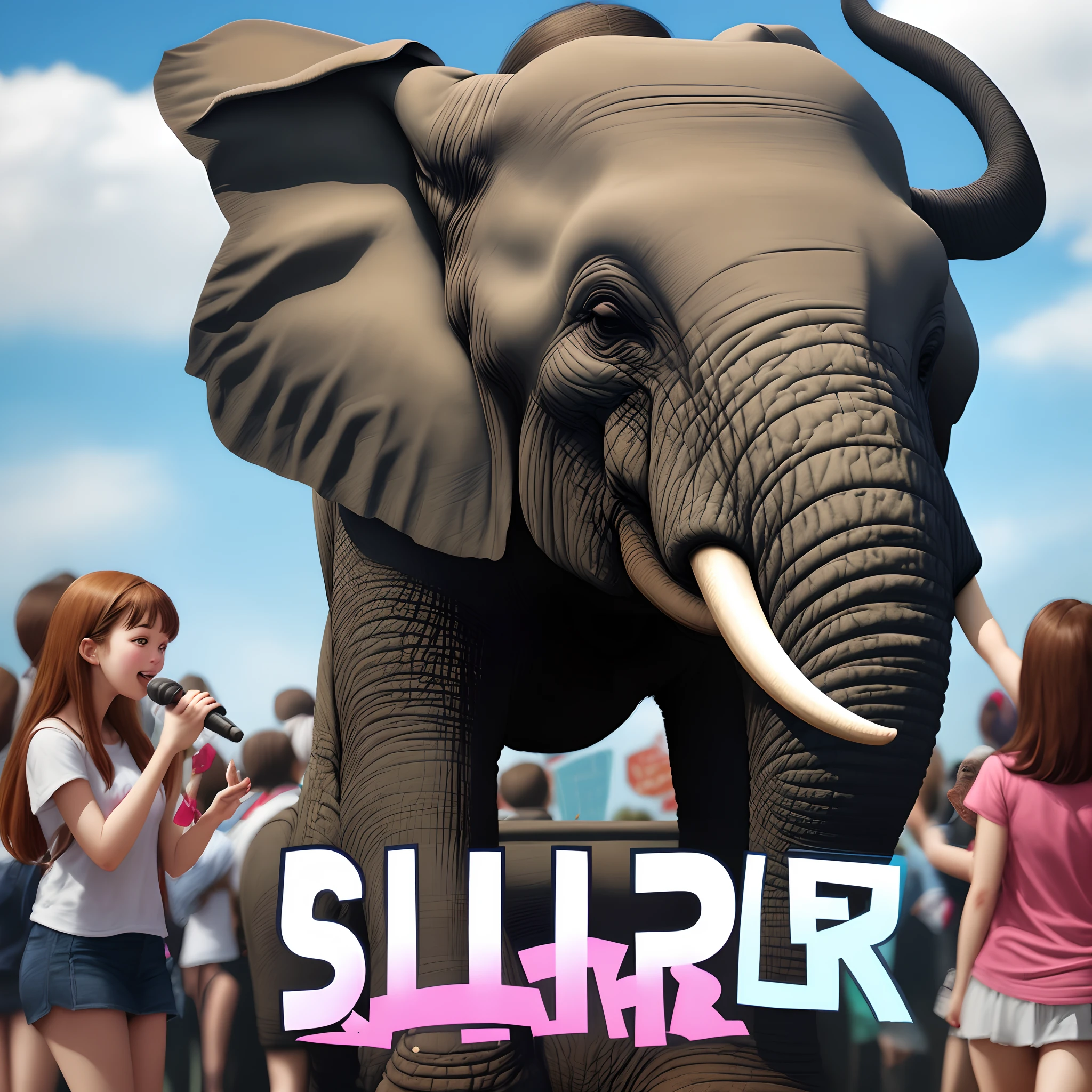 Elephant for Student Party Association Logo