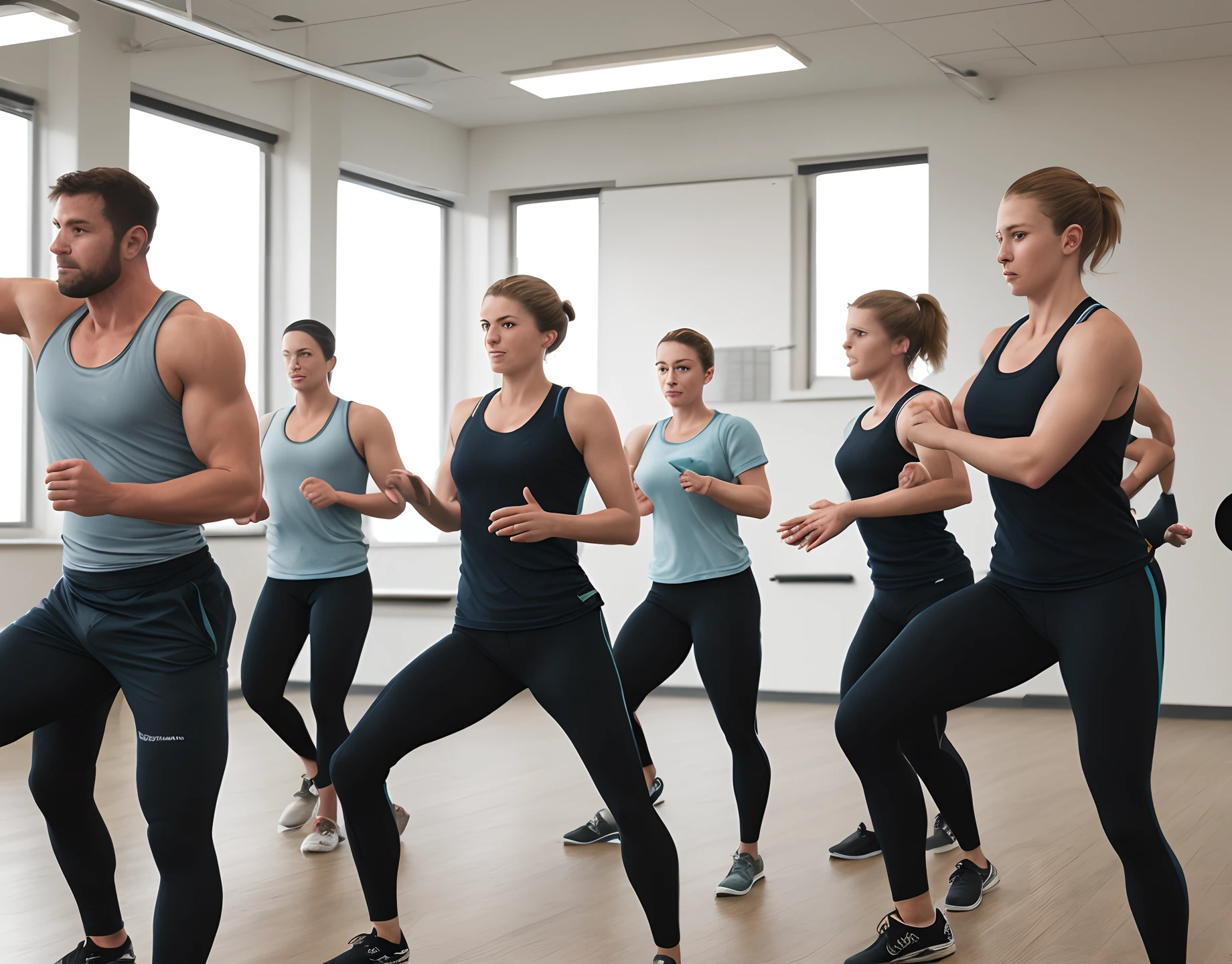 People who do training