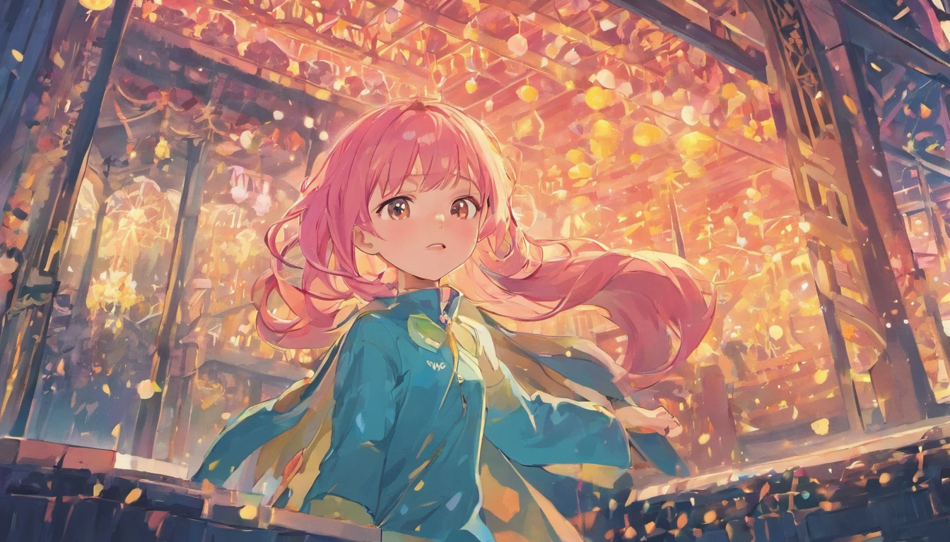 One day,A girl named Aina arrives in Dream City。She is a little girl with a thirst for adventure。She heard about the Magic Tree and the legend of Dream City,Decided to explore it for yourself。Anna was a young and energetic girl who lived in a small town. She was a dreamer, filled with curiosity for fantastical adventures. Anna was a cute and optimistic girl with long pink hair and yellow eyes .