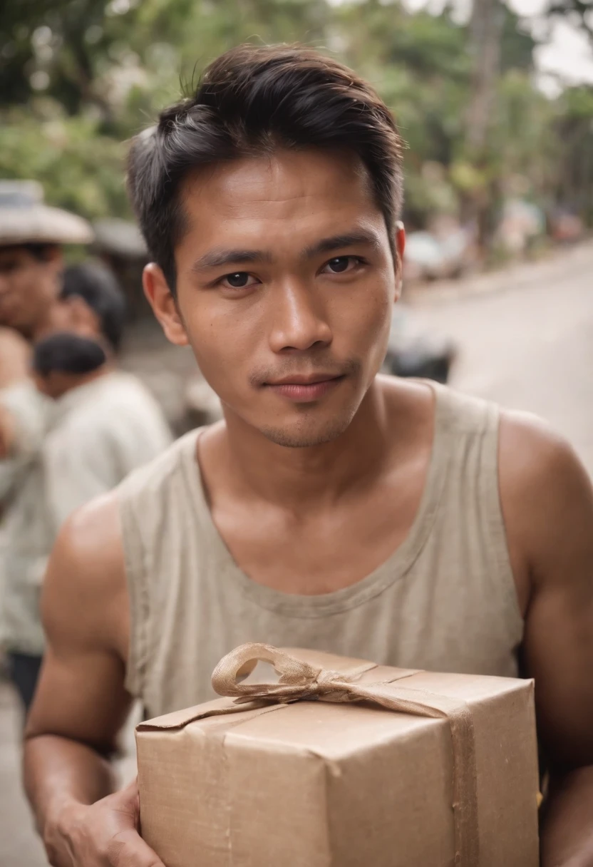 this is a Philippines guy who carries the carton
