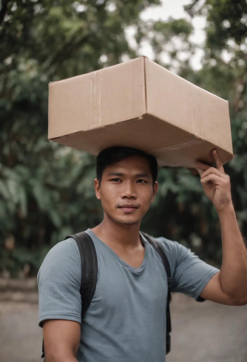this is a Philippines guy who carries the carton