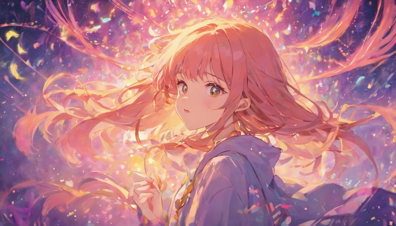 She was a dreamer, filled with curiosity for fantastical adventures. Anna was a cute and optimistic girl with long pink hair and yellow eyes .