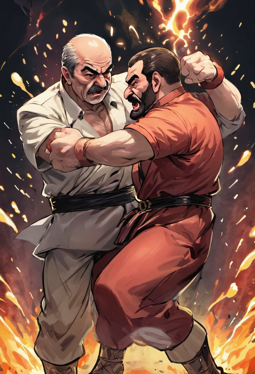 ((highest quality, 8K, Super detailed, : 1.3)),(Sanshiro Segata), (whole body), (middle aged male),(trembling effect motion lines with sexual climax),white bodice jacket,Lower body exposed,expression of agony,blush,sweaty,sweat vapor,Bukkake,NSFW, {perfect anatomy}, {extremely detailed}, {{masterpiece}}, {best quality}, {ultra-detailed}, {illustration},gangbang,orgy,gay,