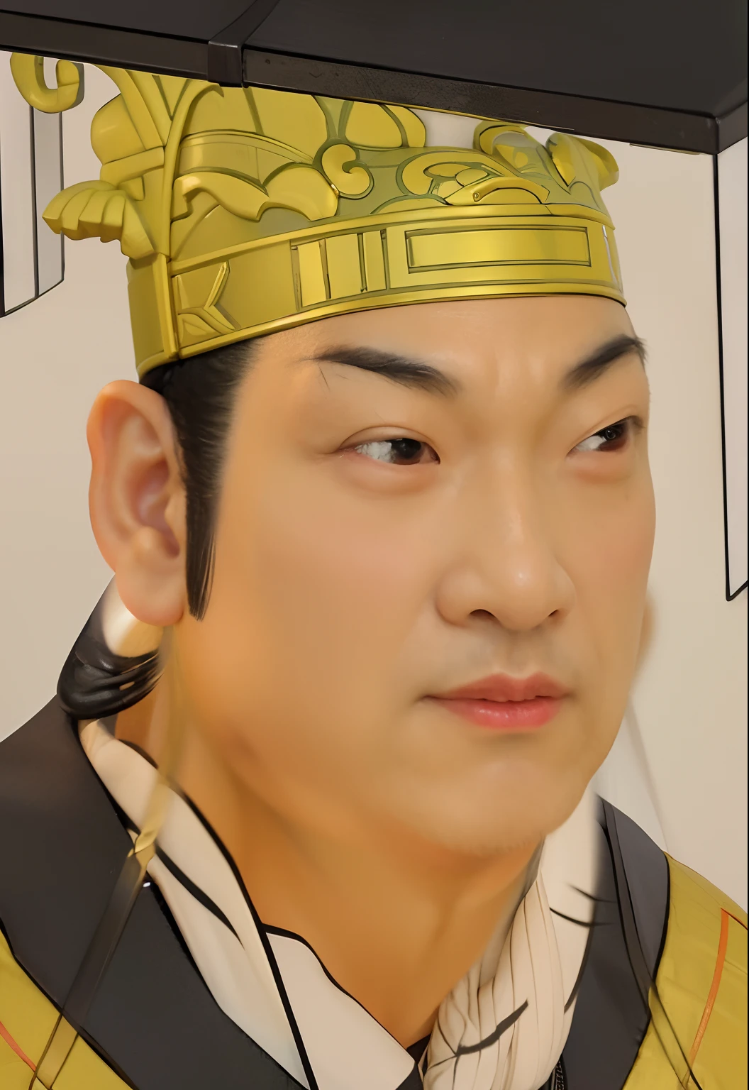 Painting of a man with a crown on his head, inspired by Xuande Emperor, inspired by Emperor Huizong of Song, inspired by Dong Yuan, inspired by Wang Meng, inspired by Li Cheng, Inspired by Guo Xi, artwork in the style of z.Show on the. gu, inspired by Xu Xi, by Xuande Emperor, inspired by Wu Bin，8K ,best qualityer,delicated,ultra - detailed,超高分辨率,Complicated details,8K分辨率,physically-based renderingt,professional photoshooting,realistic model,photorealistic  art,hdr,Realism 1.4,anthropomorphic turtle,softcolors,simplebackground/Without background,Realistic/of a real,超高分辨率,。.。.3D