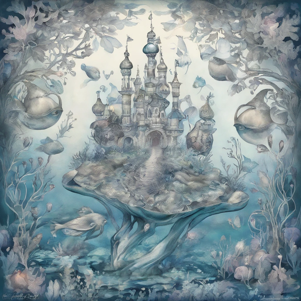 Silver apples, ocean floor