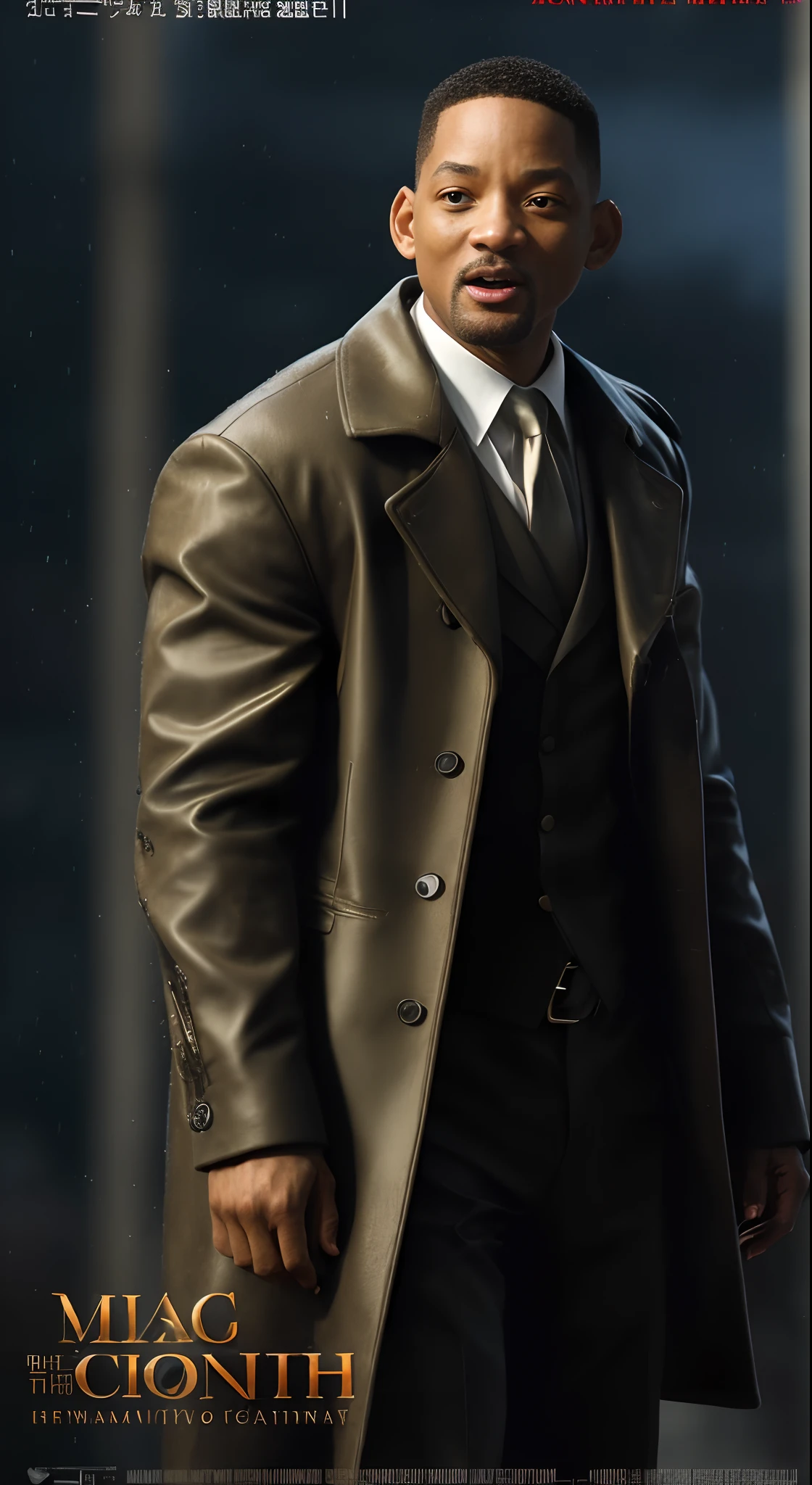 ((Movie Premiere Poster 1.6)), tmasterpiece，（best qualtiy），highly  detailed，ultra - detailed，(Dynamic pose:1.2),(Dynamic camera)，2 people，Will Smith（Will Smith），8K, High definition, Detailed face, Detailed eyes,Return to Earth，in style of marvel and dc, Hyper-realistic, + cinema shot + Dynamic composition, Incredibly detailed, Sharpen, Details + Superb details + evening with light + perfectionism + award winning realism，(Dynamic pose:1.2),(Dynamic camera),Close-up Will Smith（Will Smith） ,Perfect eyes , (Wearing a shabby mech coat),(Bokeh:1.2), Intricate, (Steel metal [Rust]), elegant, Sharp focus, Soft lighting, Vibrant colors, ((Streets)), Detailed face, RAW photo, full sharp, Wallpapper 8K UHD, Digital SLR, Soft lighting, High quality, filmgrain, Fujifilm XT3，（s fractal art：1.3），The is very detailed，cow boy shot，The most beautiful form of chaos，elegant，Fauvist design，vivd colour，romanticism lain，James Jean，Robbie Devi Antono，ross tran，Francis Bacon，Michal Mraz，adrian ghenie，petra cortright，Gerhard Richter，Takato Yamamoto，Ashley Wood，Atmospheric，A note of ecstasy，streaming musical notes visible，（（Correct face 1.6），（Correct hand 1.6）），((Movie Premiere Poster 1.8)),The right glasses，correct hand，Rain，Elaborate Eyes，Wet clothes，Tilt communication，Feeling of instability，In the melting mood，Song in the rain，dance，