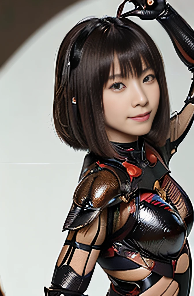 (high resolution,masterpiece,best quality,extremely detailed CG, anime, official art:1.4), realistic, photo, amazing fine details, all intricate, gloss and shiny,awesome many layers, 8k wall paper, 3d, sketch, kawaii, illustration,( solo:1.4), perfect female proportion,villainess, (fusion of dark brown cockroach and lady:1.4), (brown cockroach form lady:1.2), (brown cockroach lady:1.2), (fusion:1.2), (solo:1.4), (evil smile:1.2), muscular, abs, (cockroach brown exoskeleton bio insect suit:1.4), (cockroach brown exoskeleton bio insect armor:1.2), (brown transparency cockroach wing:1.4), (brown cockroach antennae:1.3),