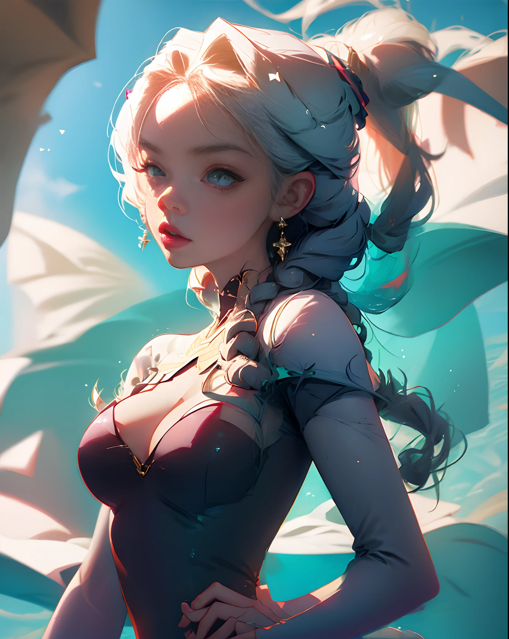 Super busty and hot elsa