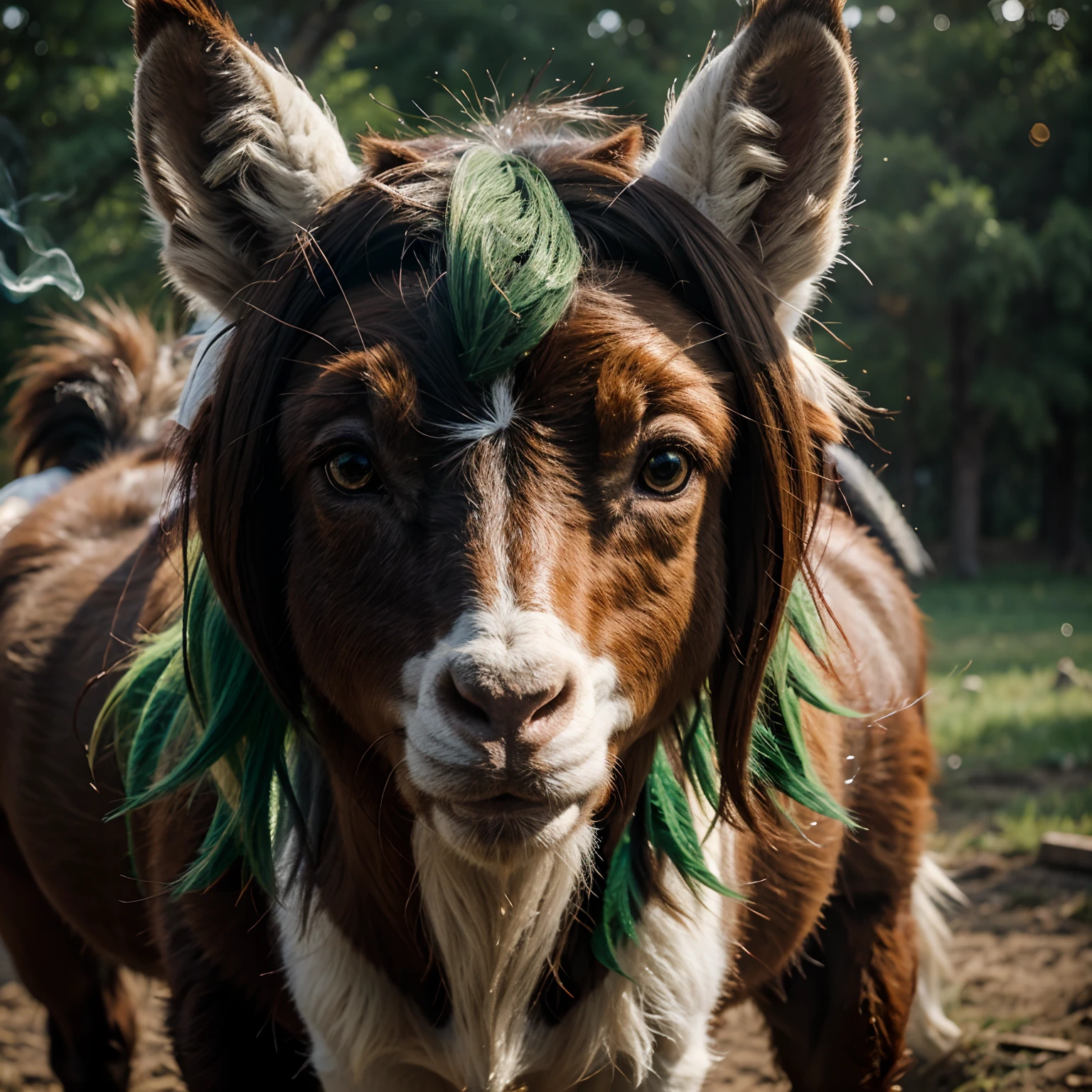 My little pony, goat, green, smoke, stoner, weed, marijuana, strong