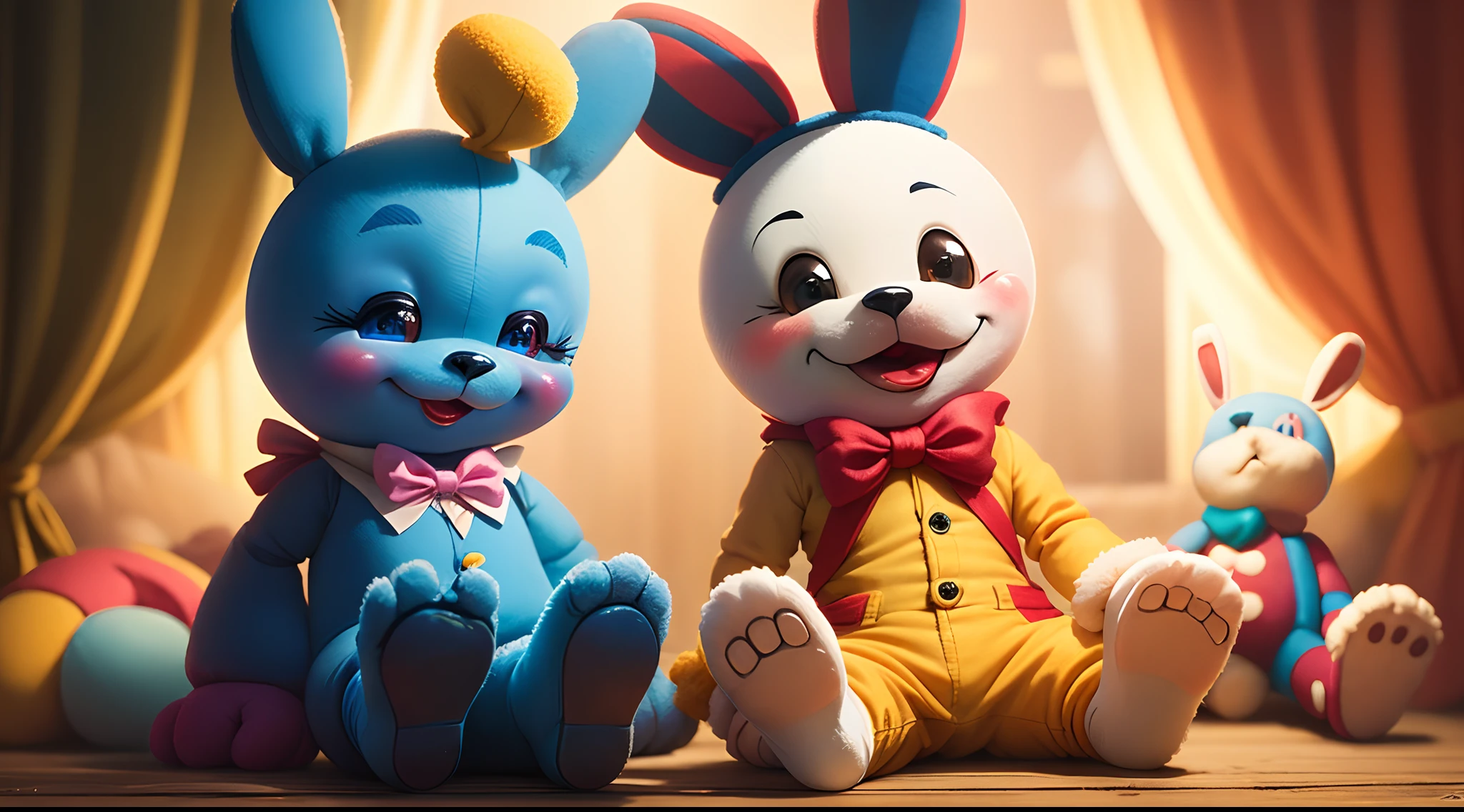 toy bonnie and toy chica