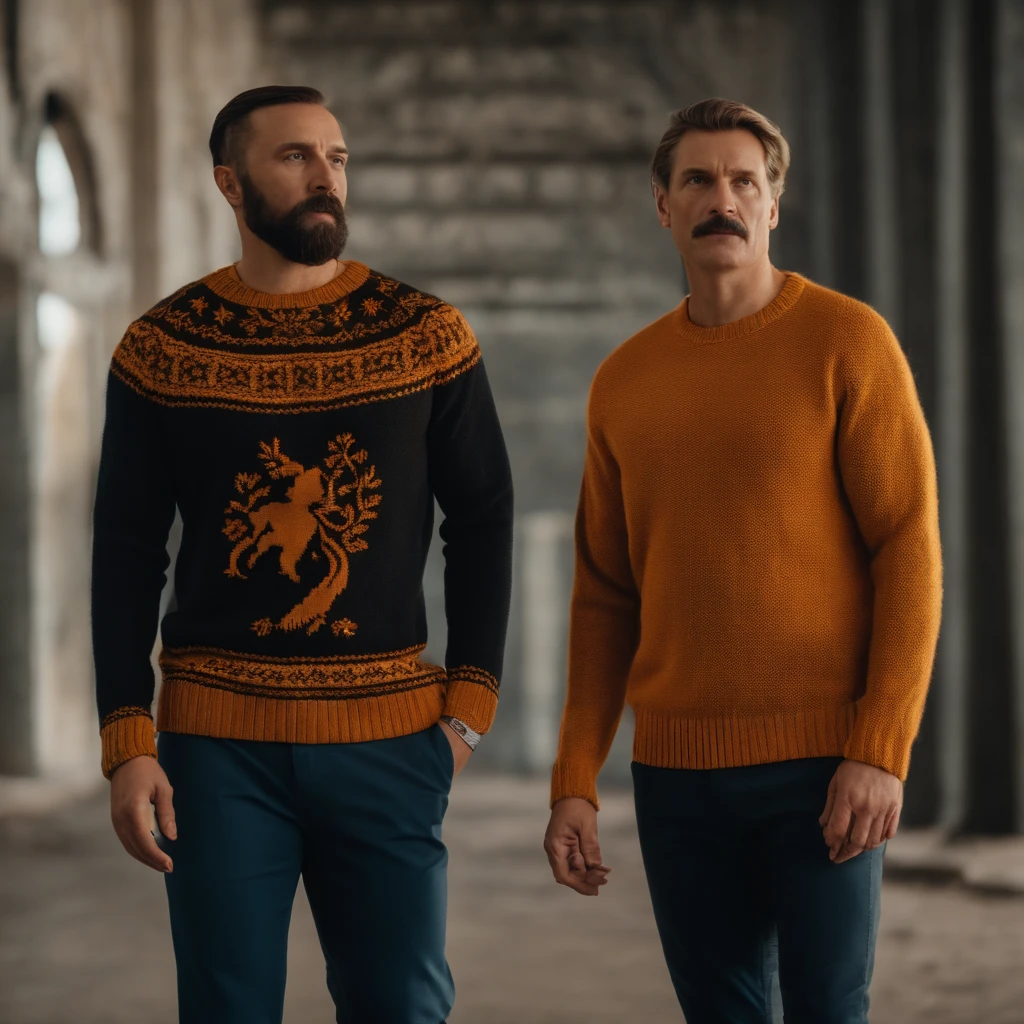 knitted shirts with game freefire prints