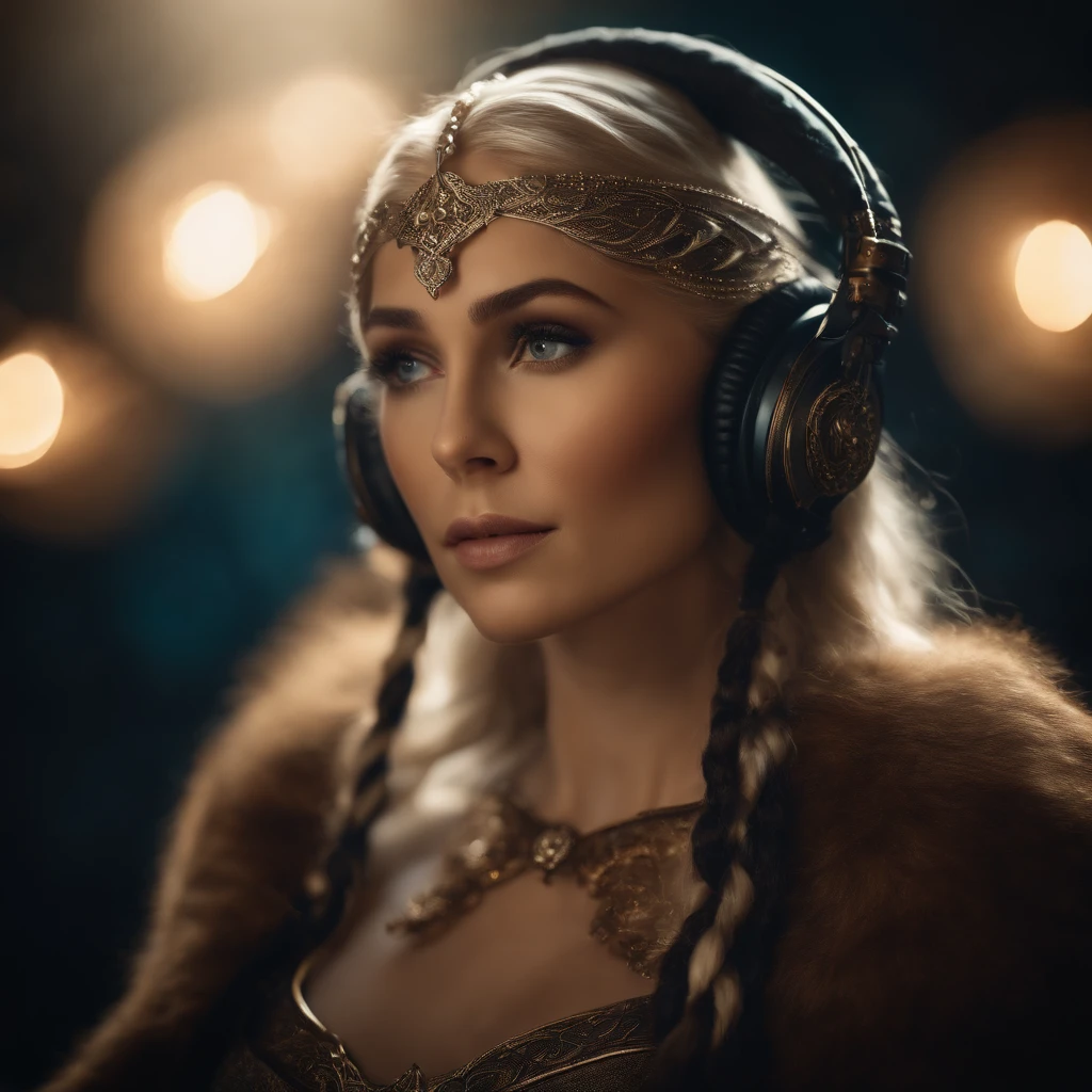 headset style elven  mystical