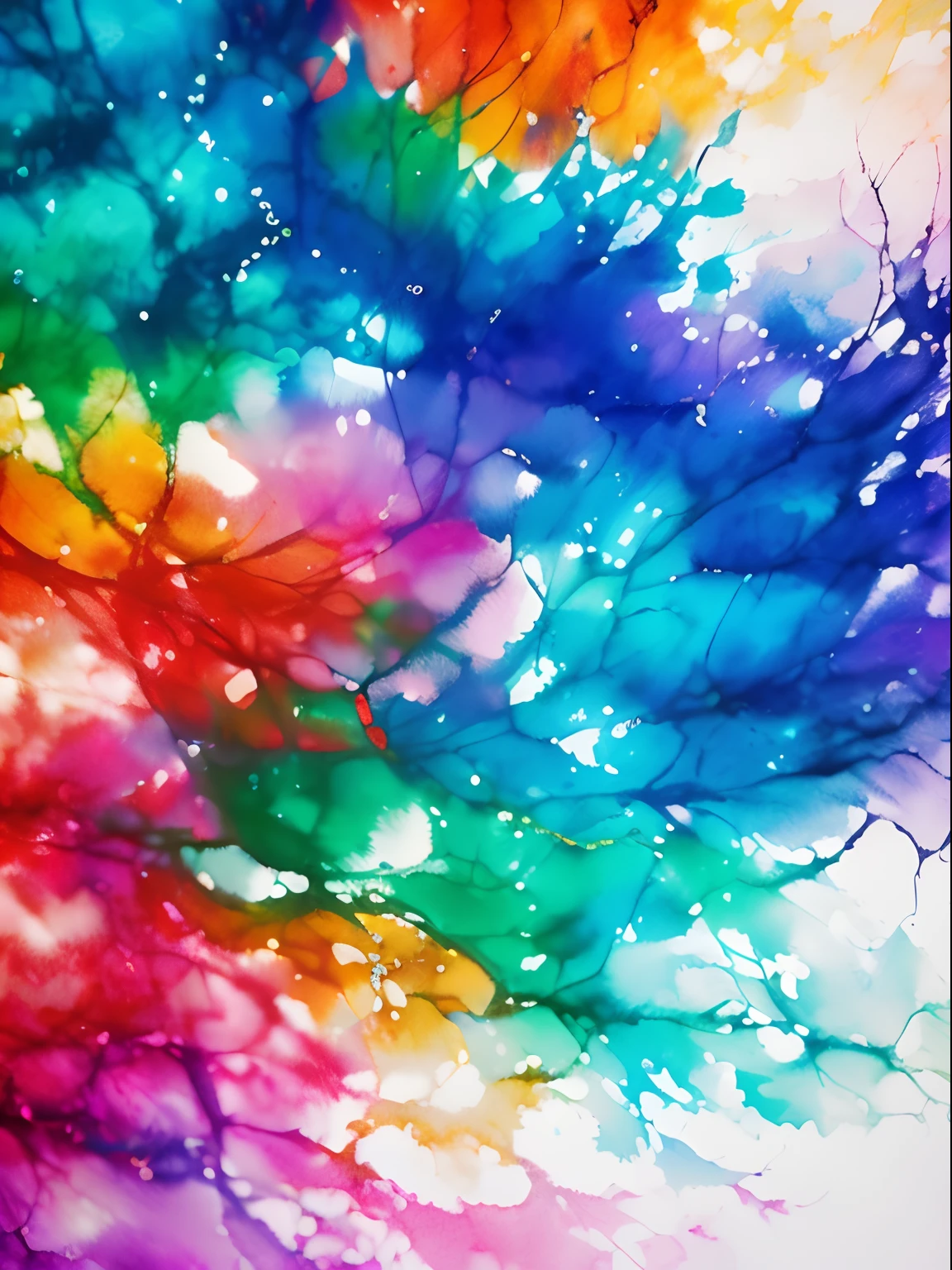 (best quality, master part:1.2), Foco suave, Aquarela gradiente brilhante, phoenix, Fotorrealista, artistic, psicodelico, olho gigante