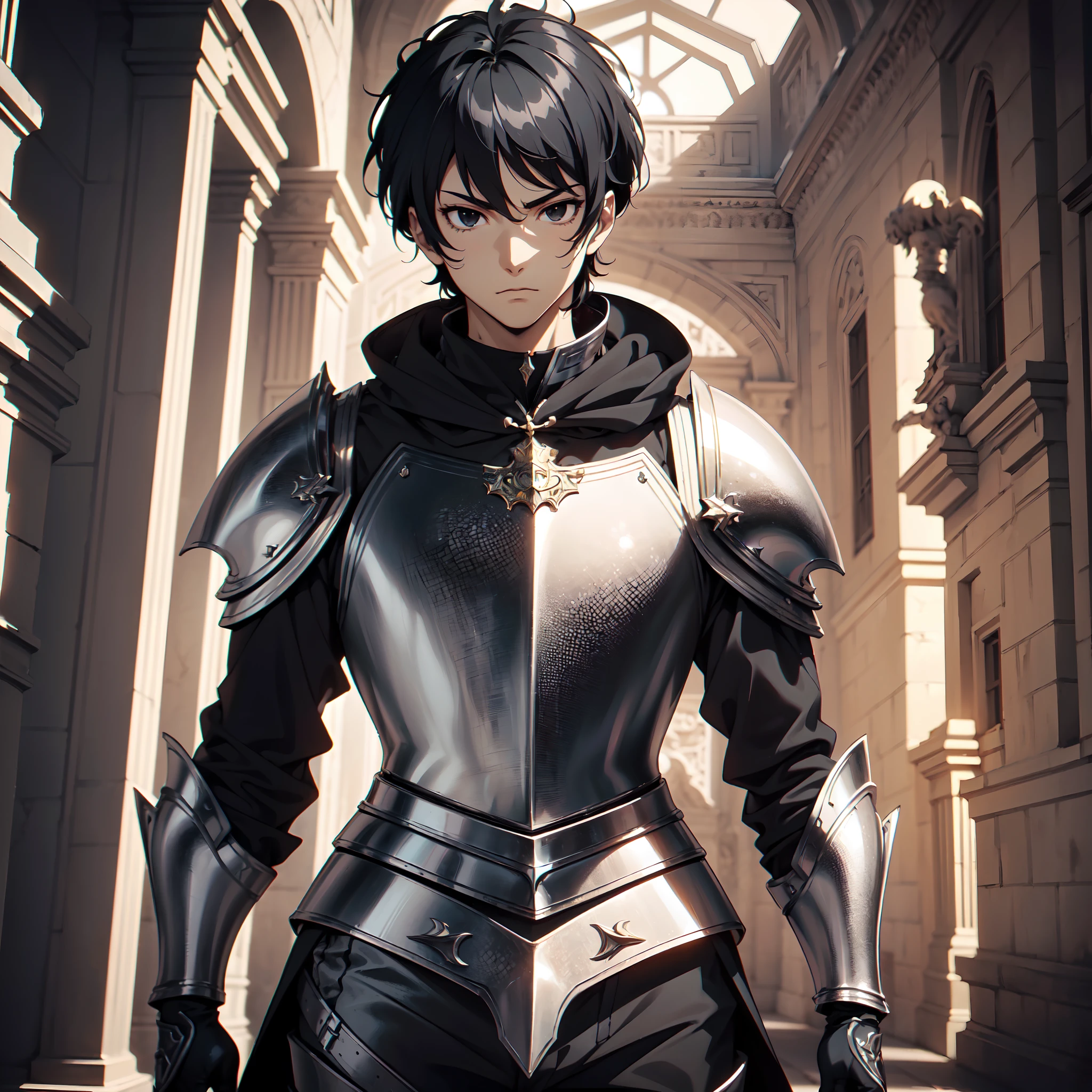 128K Ultra High Definition,
128K Ultra High Quality,
128K Ultra High Resolution,
Best Definition,
Best Quality,
Best Resolution,
Perfectly Detailed,
Perfectly Designed,
Extremely Detailed,
Extremely Designed,
Hyper Detailed,
Hyper Definition,
Hyper Quality,
Hyper Resolution,
Masterpiece,
(((Anime))),
Body Shot,
(((Boy))),
Handsome,
Muscular Body,
(((Black Short Hair))),
(((Black Eyes))),
(((Hyper Detailed & Perfectly Designed With Ultra High Quality Warlord Armor))),
(((Inside Of Medieval Royal Palace Background Scenery))),