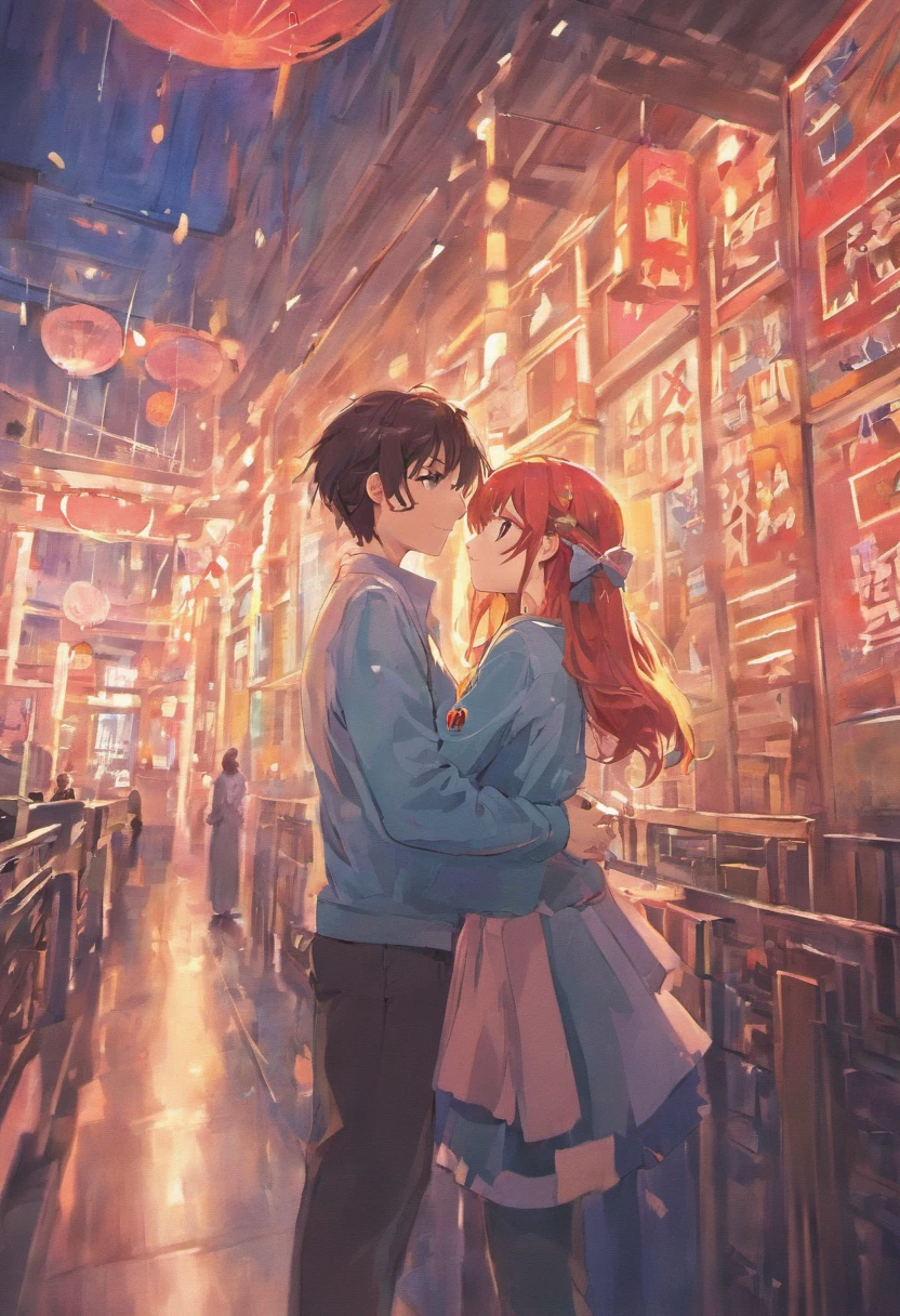 AI,University life，Being in love