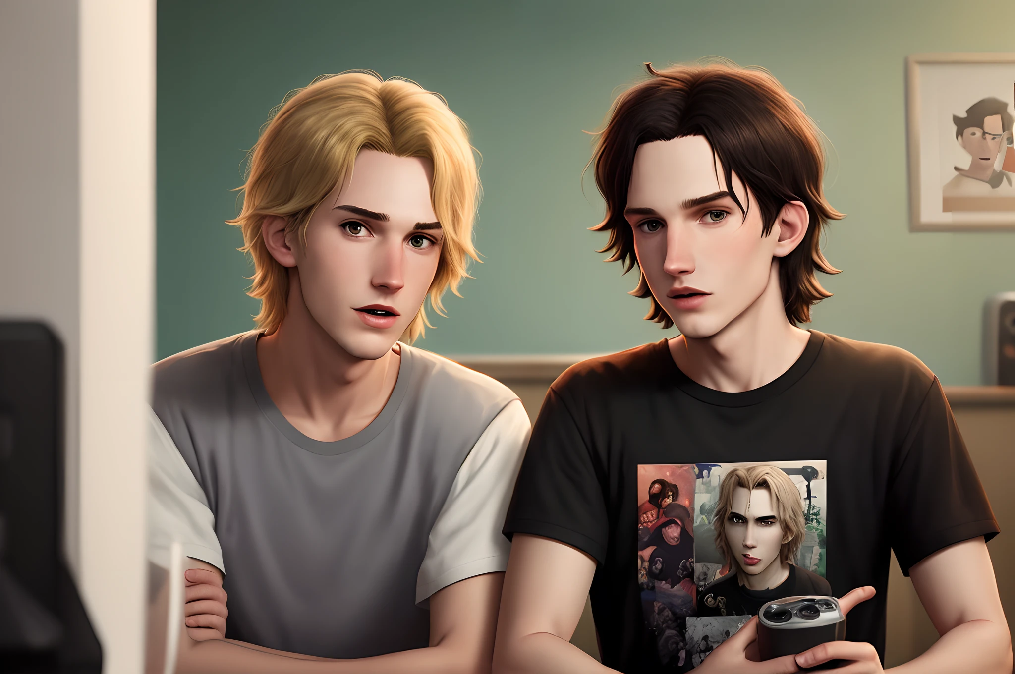 Eric Harris and Dylan Klebold as Pixar characters