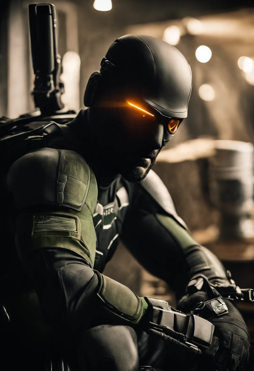 Splinter cell laser engraving a coffee mug