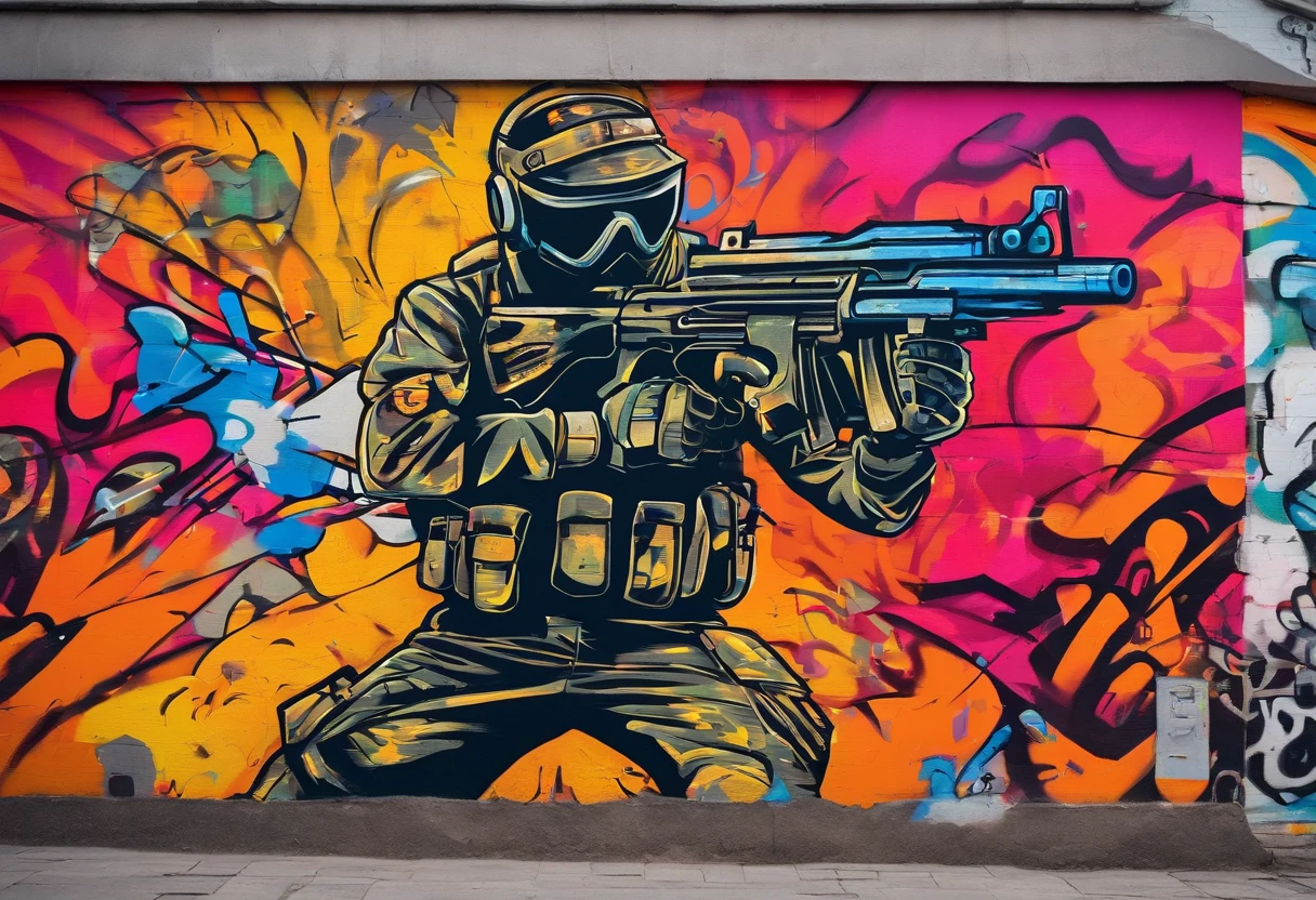 Graffiti about Counter Strike 2