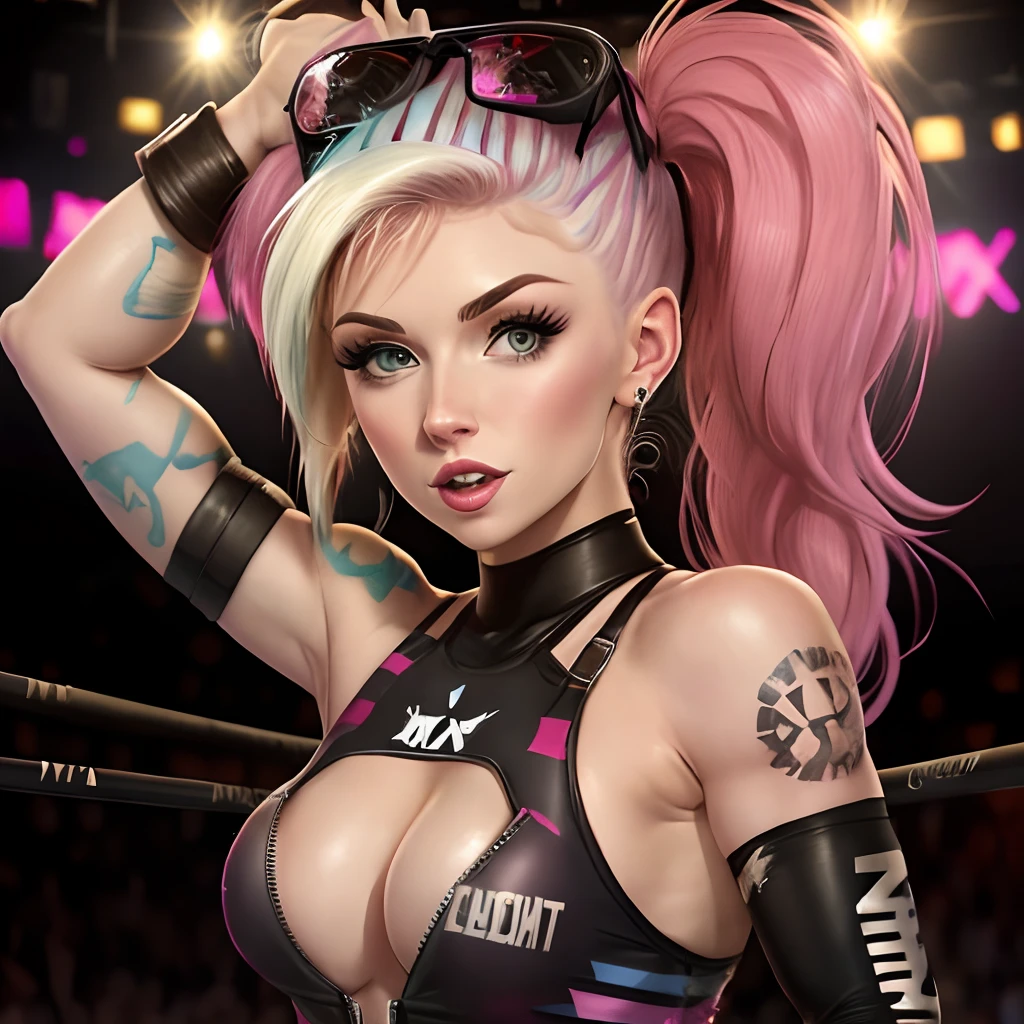 Alexa bliss showing boobs